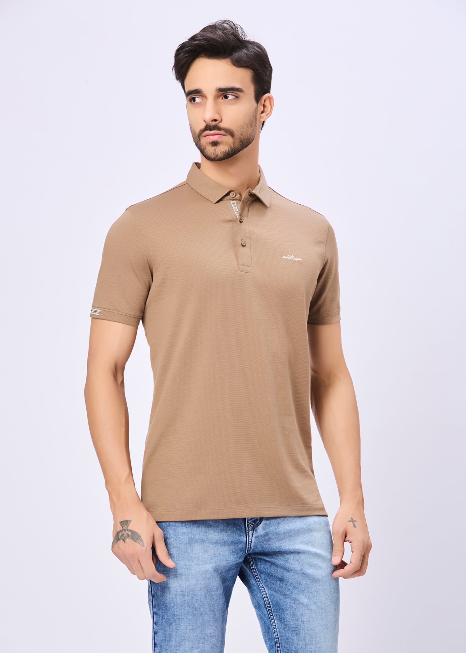 Sintel Solid Polo T-Shirt