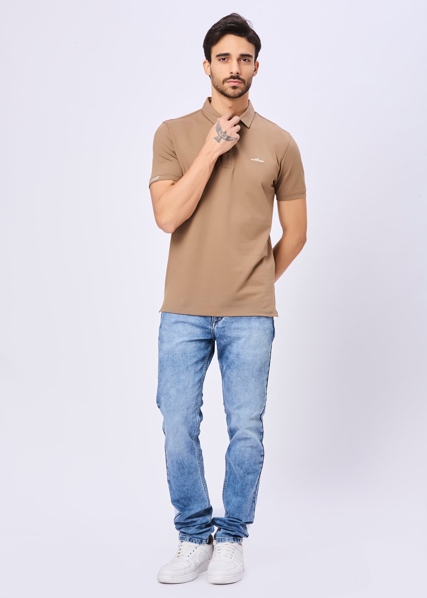 Sintel Solid Polo T-Shirt