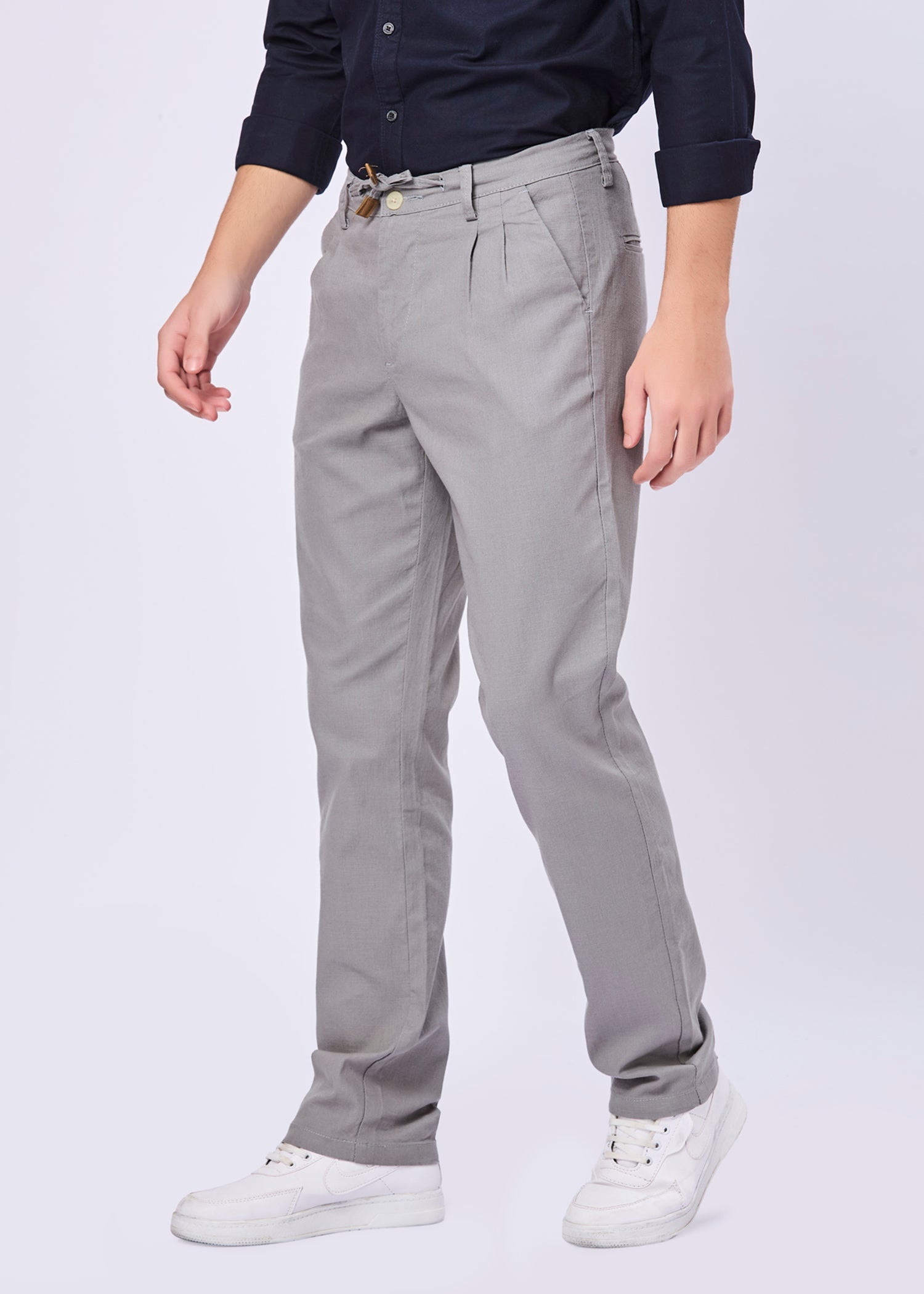 Kestrin Slim Fit Cotton Lower For Men