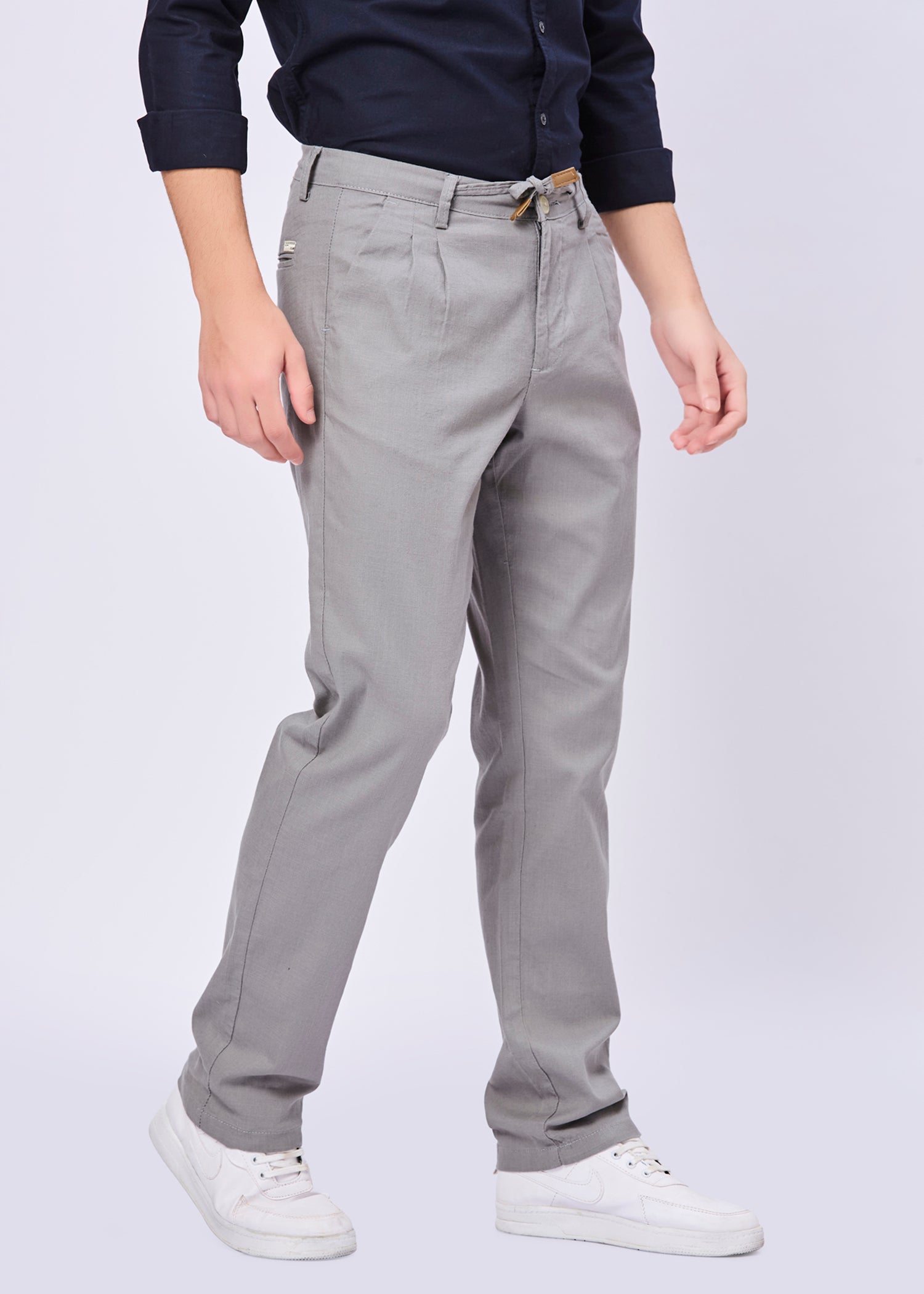 Kestrin Slim Fit Cotton Lower For Men