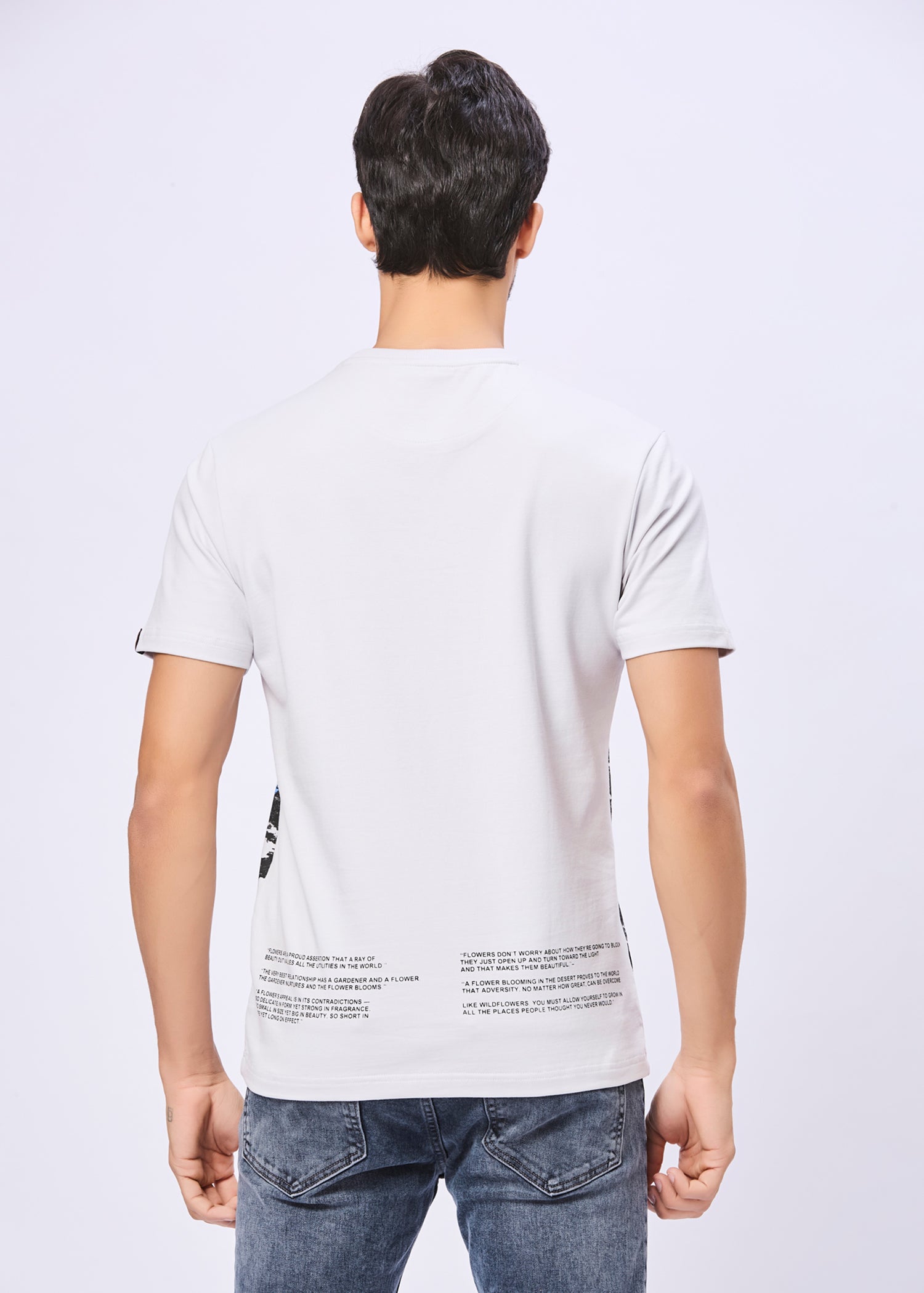 Blooming Printed Casual T-Shirt