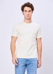 Mindgame Solid Casual T-Shirt: White