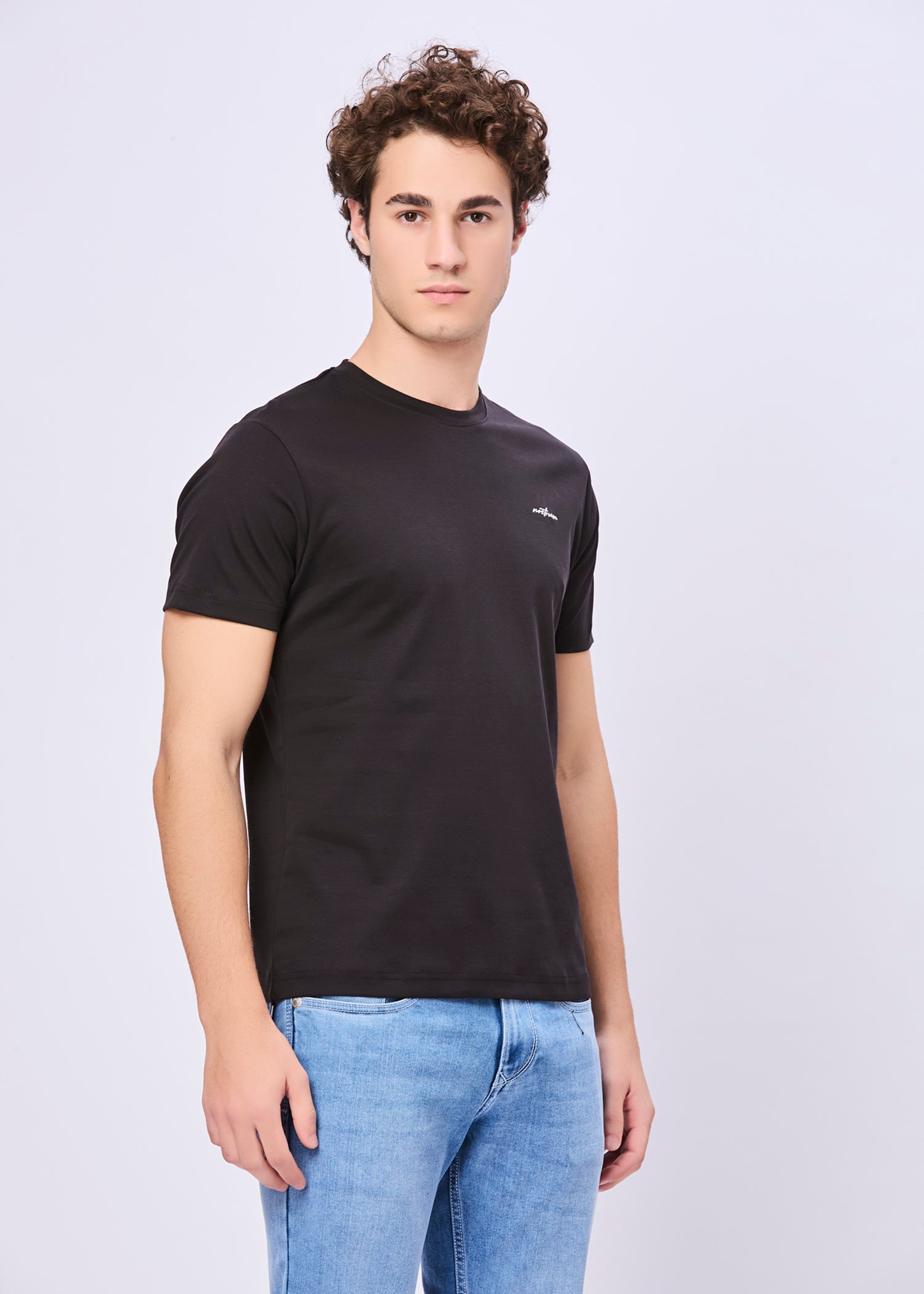 Mindgame Solid Casual T-Shirt