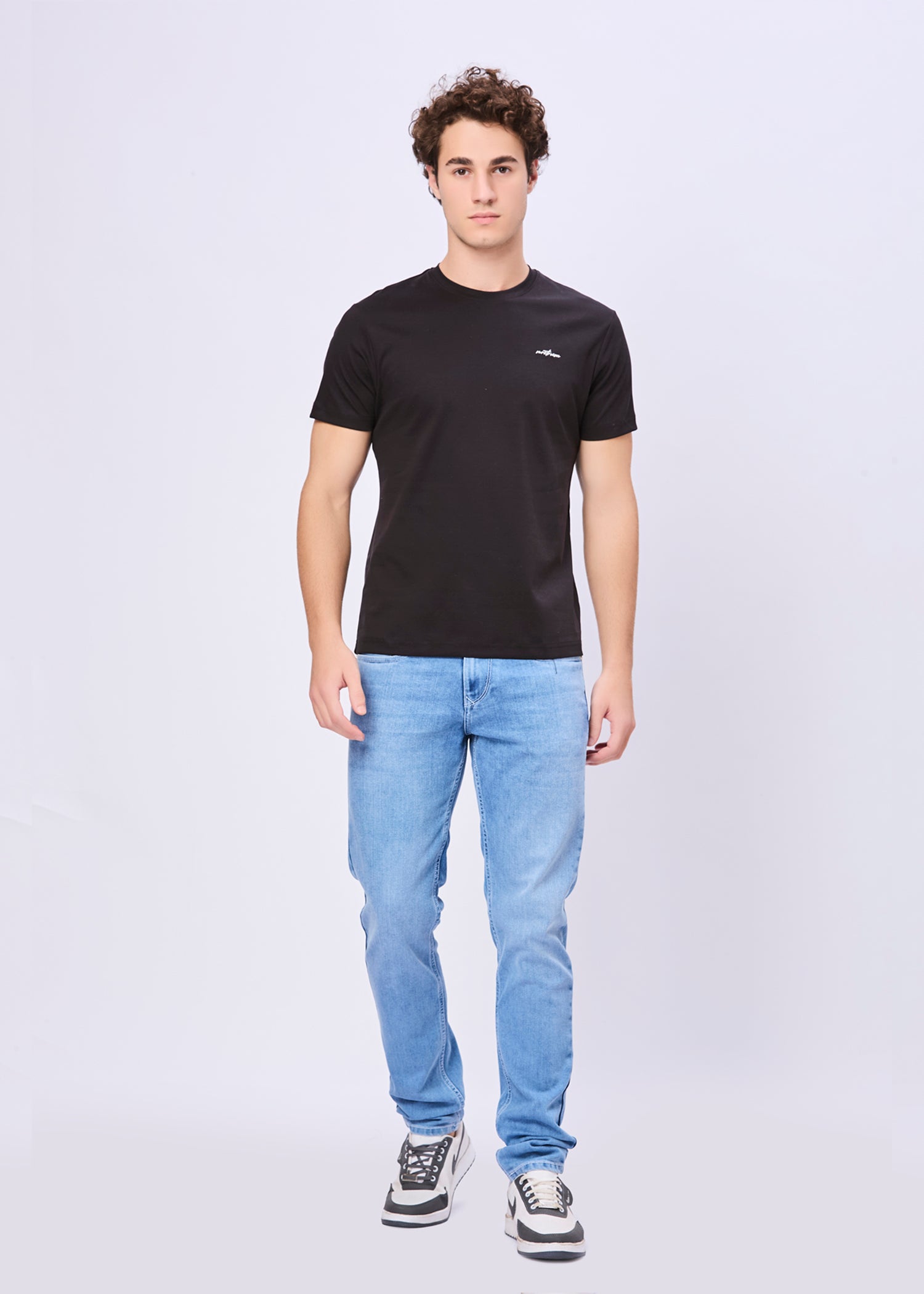 Mindgame Solid Casual T-Shirt