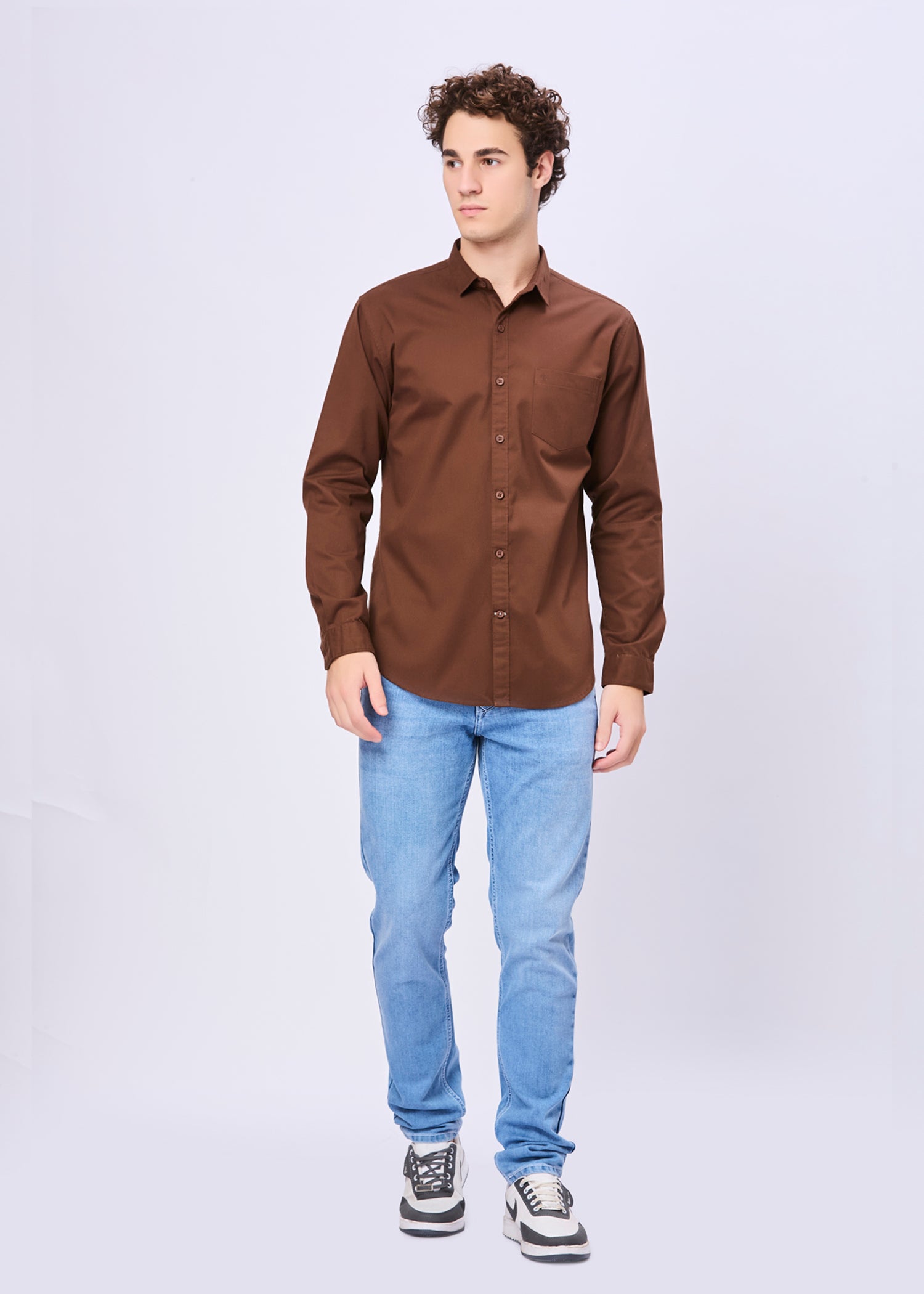 Thurman Solid Full Sleeve Shirt