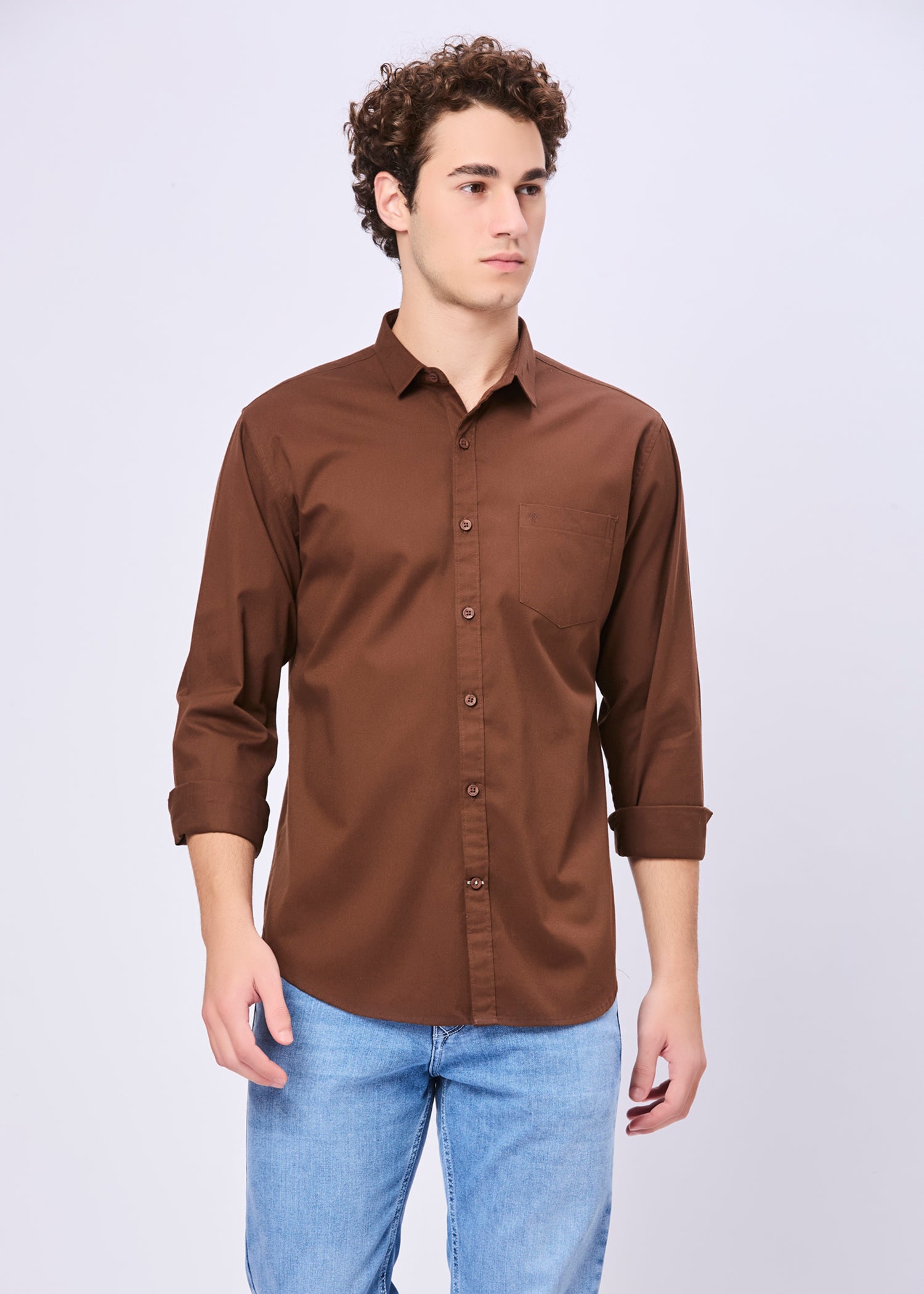 Thurman Solid Full Sleeve Shirt