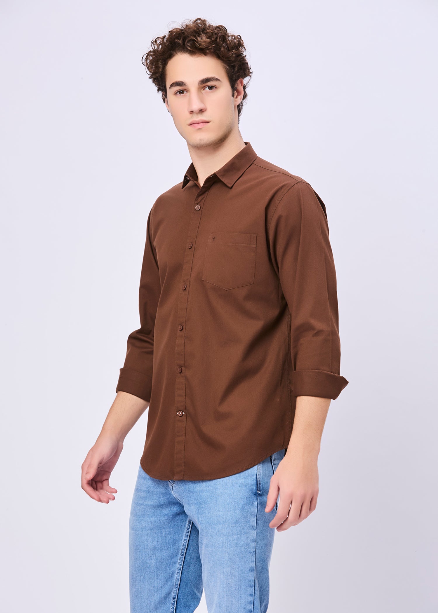 Thurman Solid Full Sleeve Shirt
