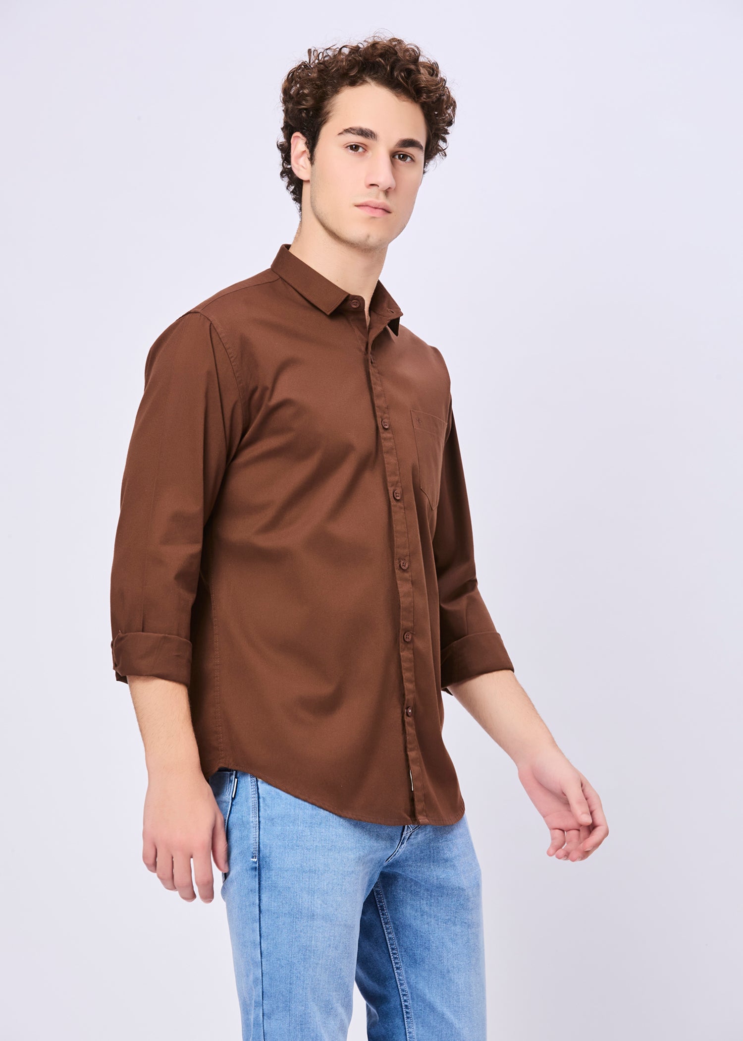 Thurman Solid Full Sleeve Shirt