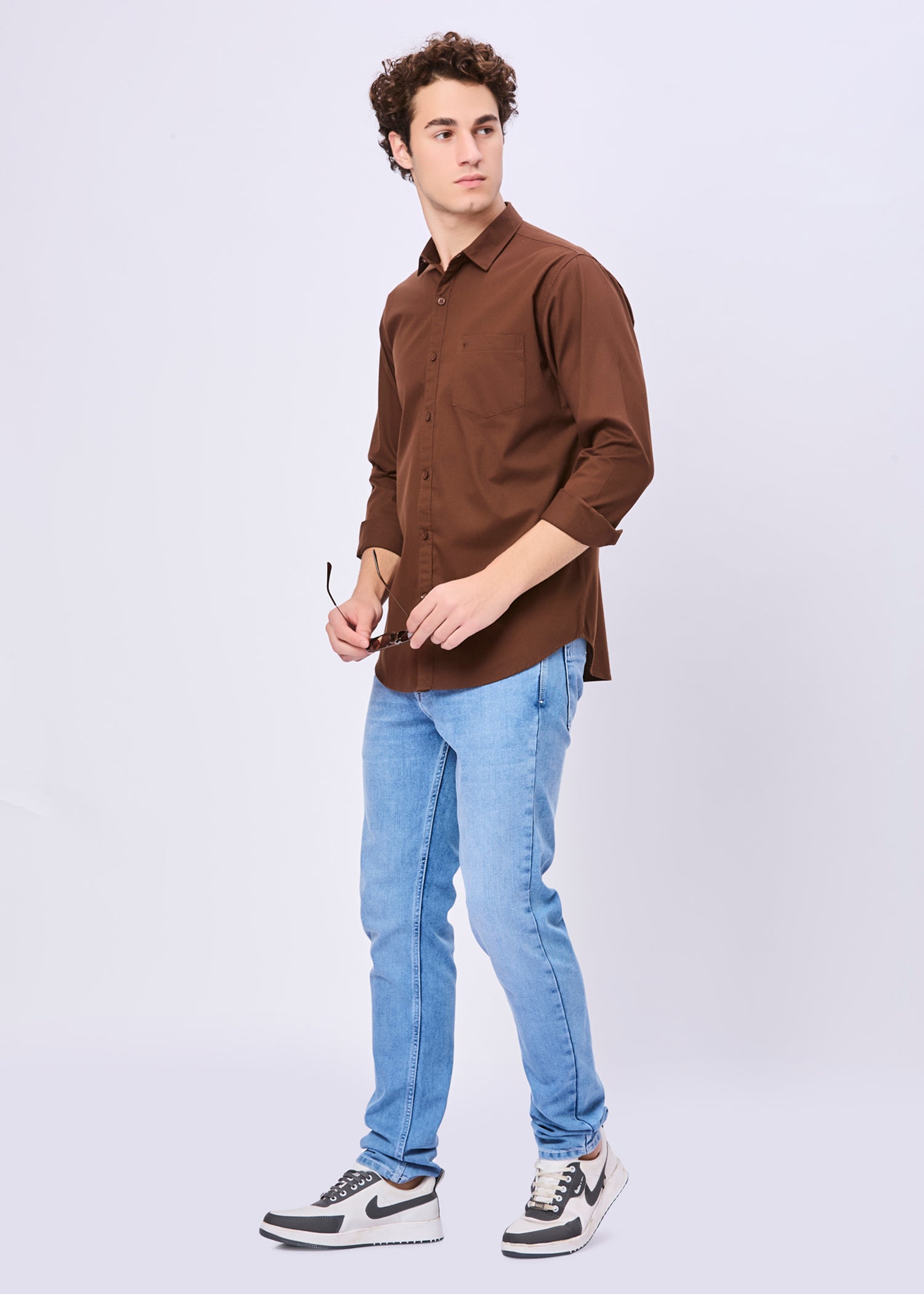Thurman Solid Full Sleeve Shirt