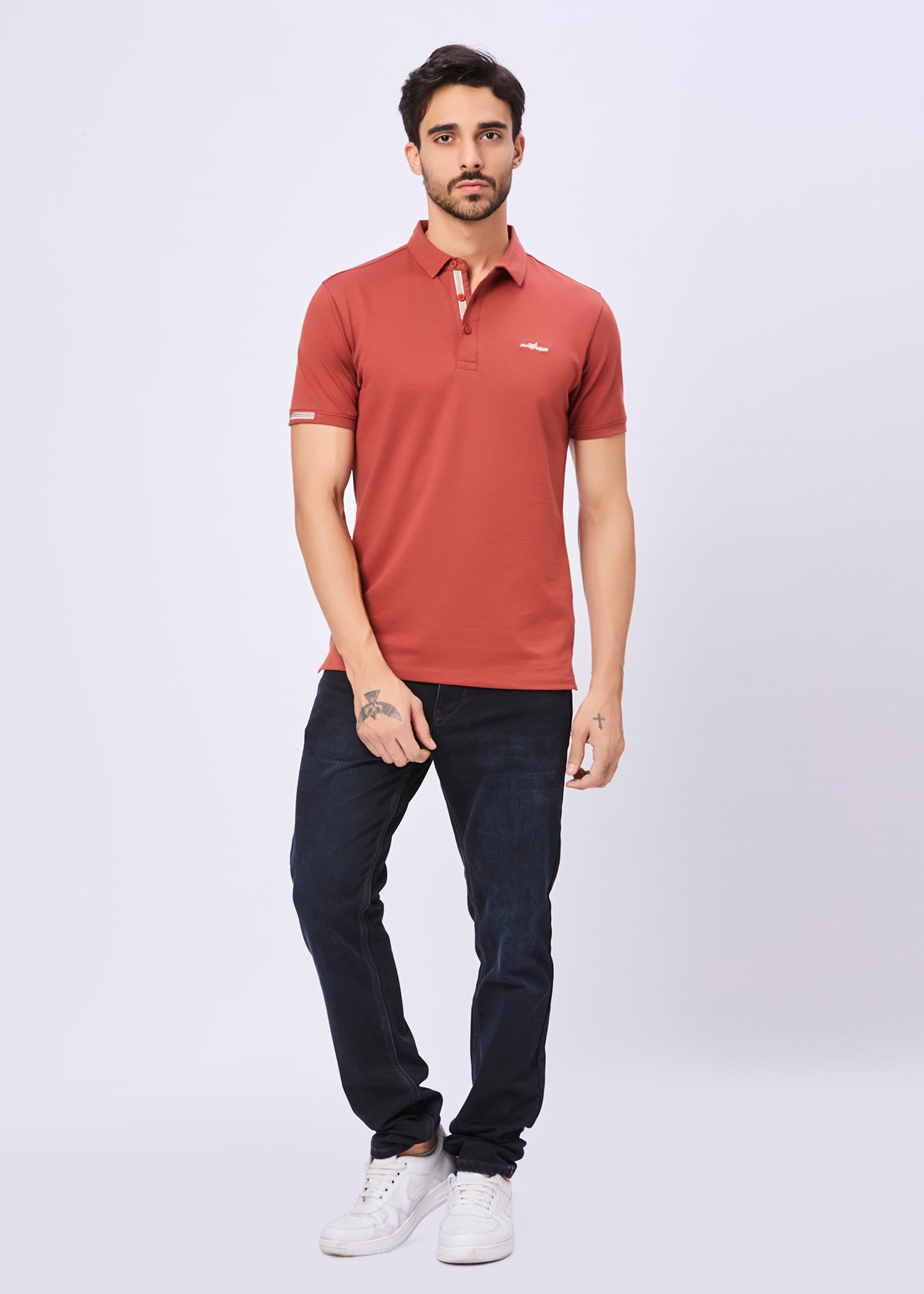 Sintel Solid Polo T-Shirt