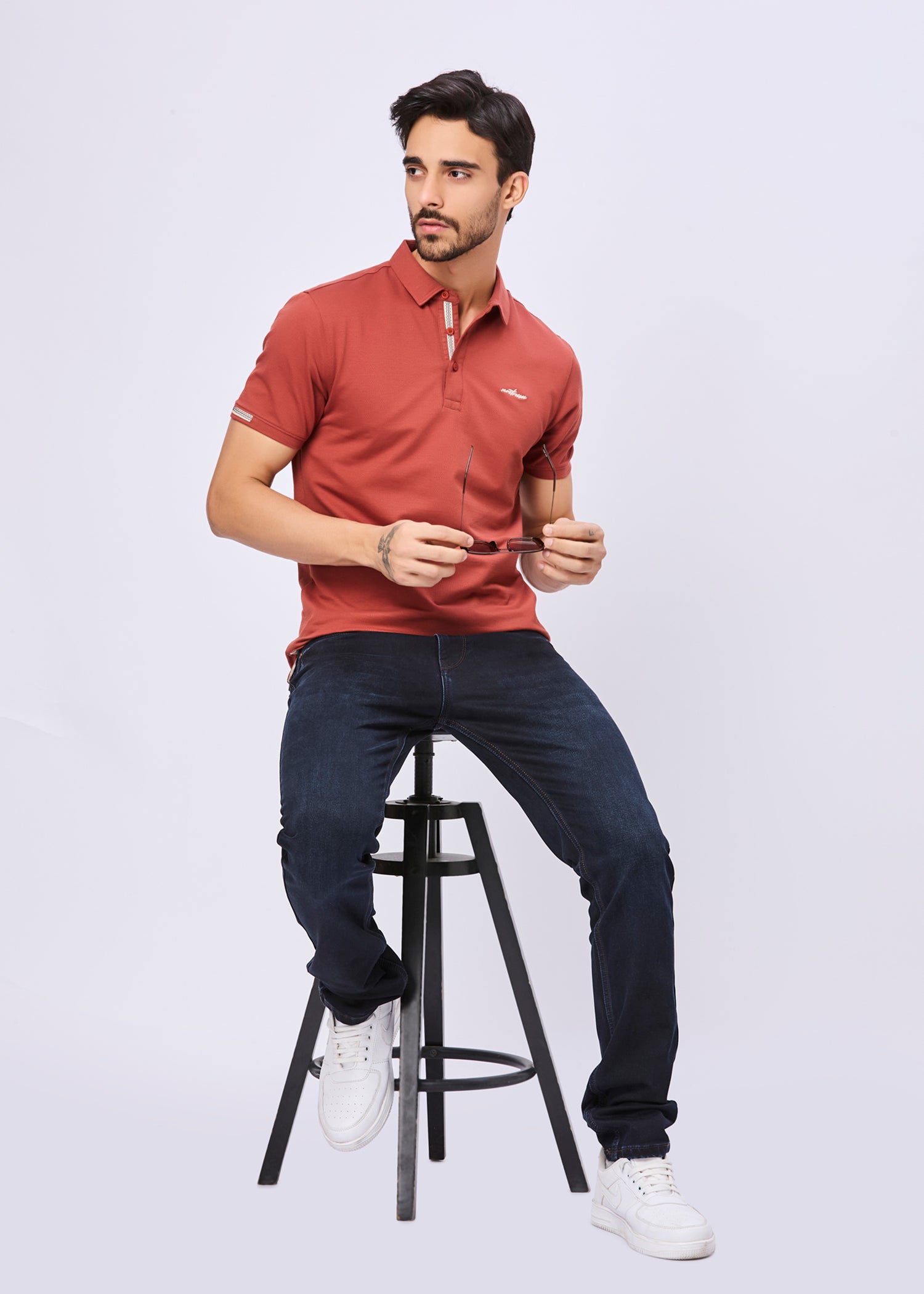 Sintel Solid Polo T-Shirt