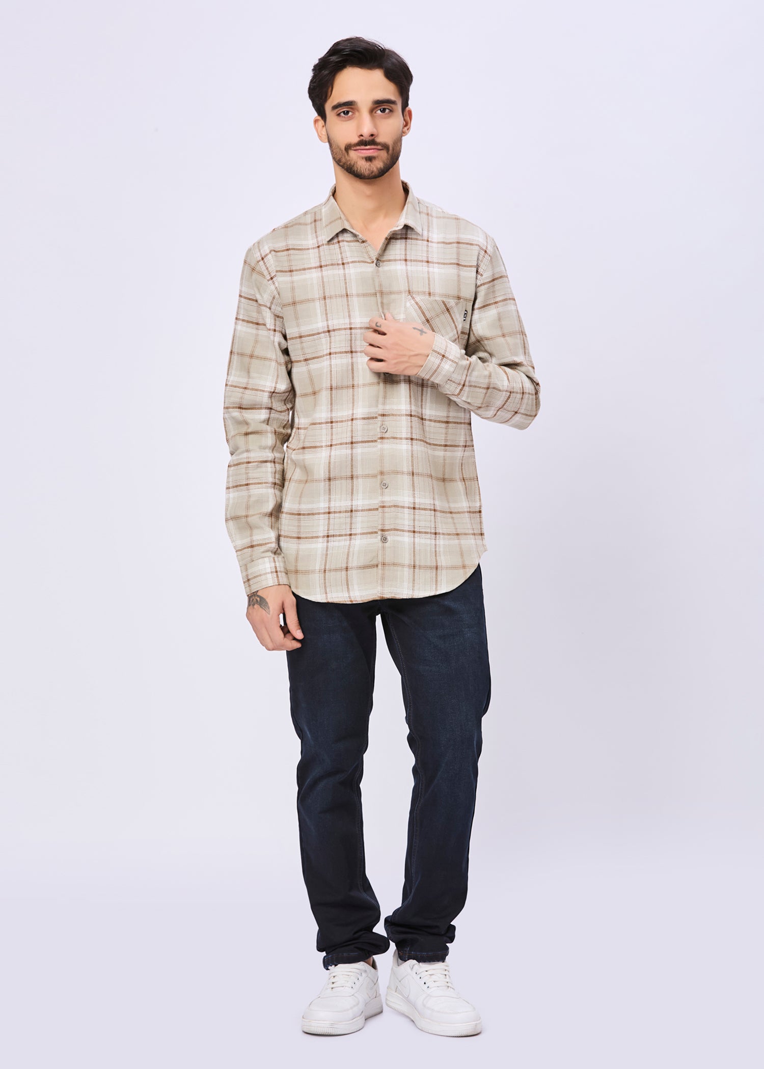 Hinkle Checked Casual Shirt