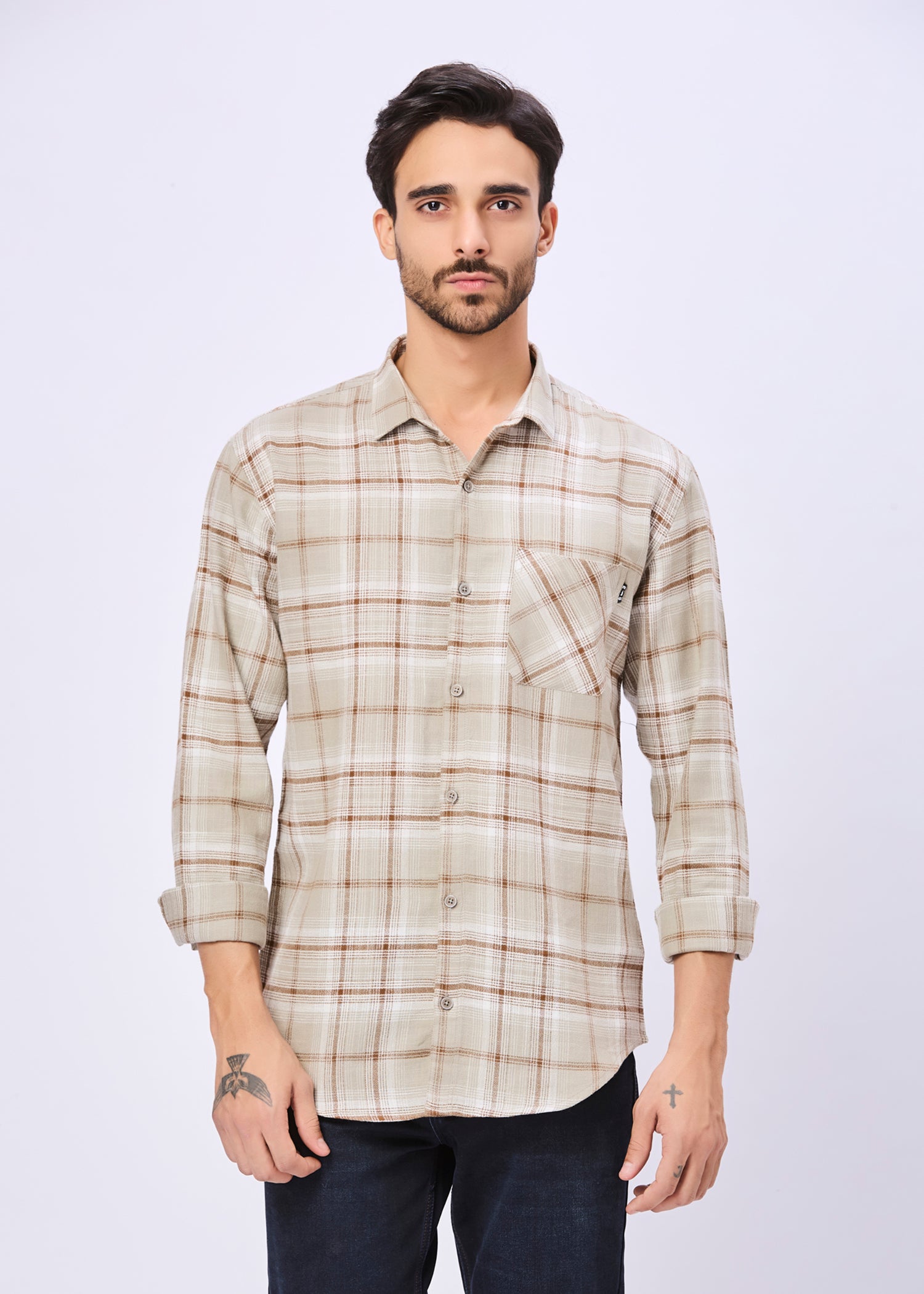 Hinkle Checked Casual Shirt