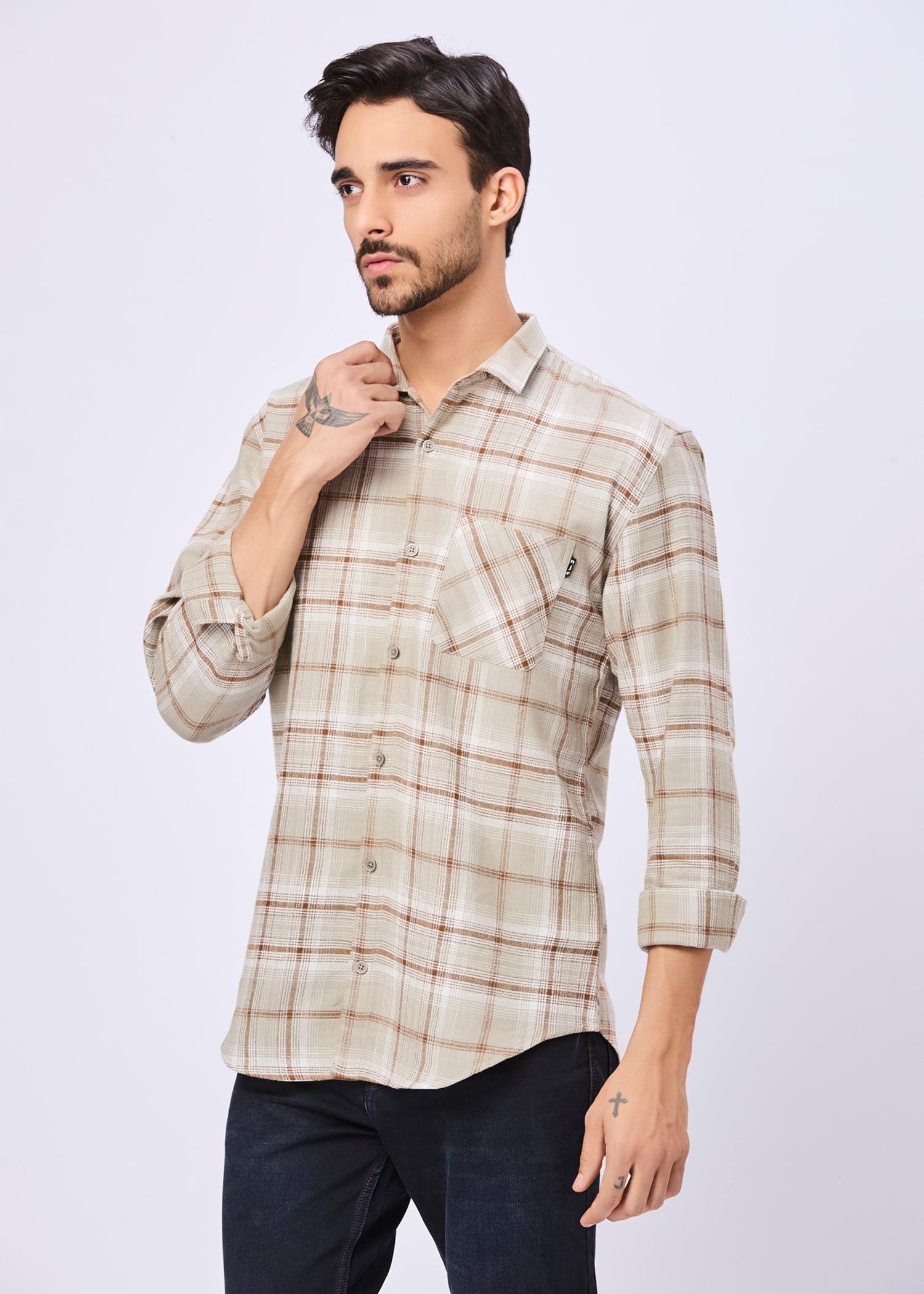 Hinkle Checked Casual Shirt