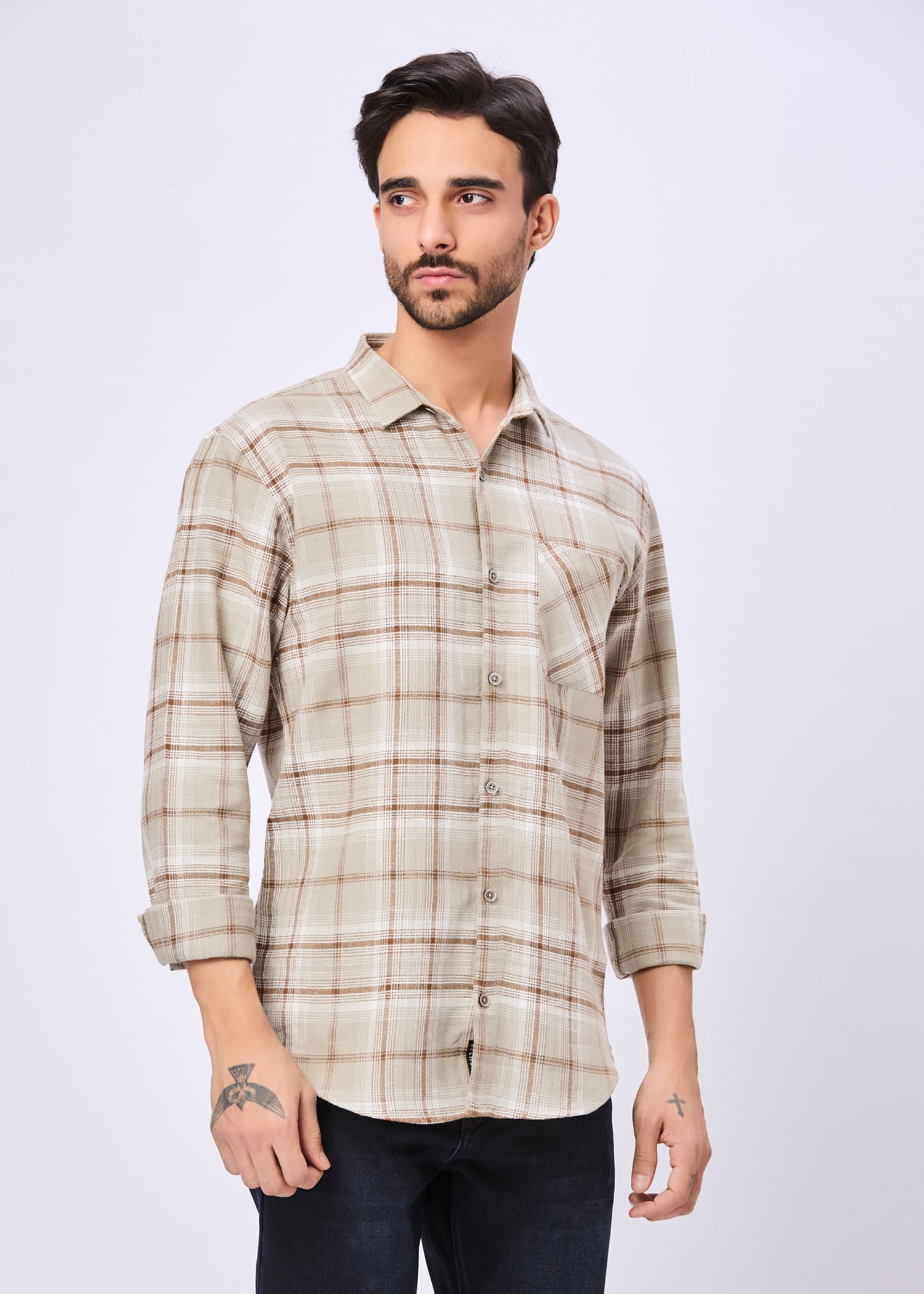 Hinkle Checked Casual Shirt