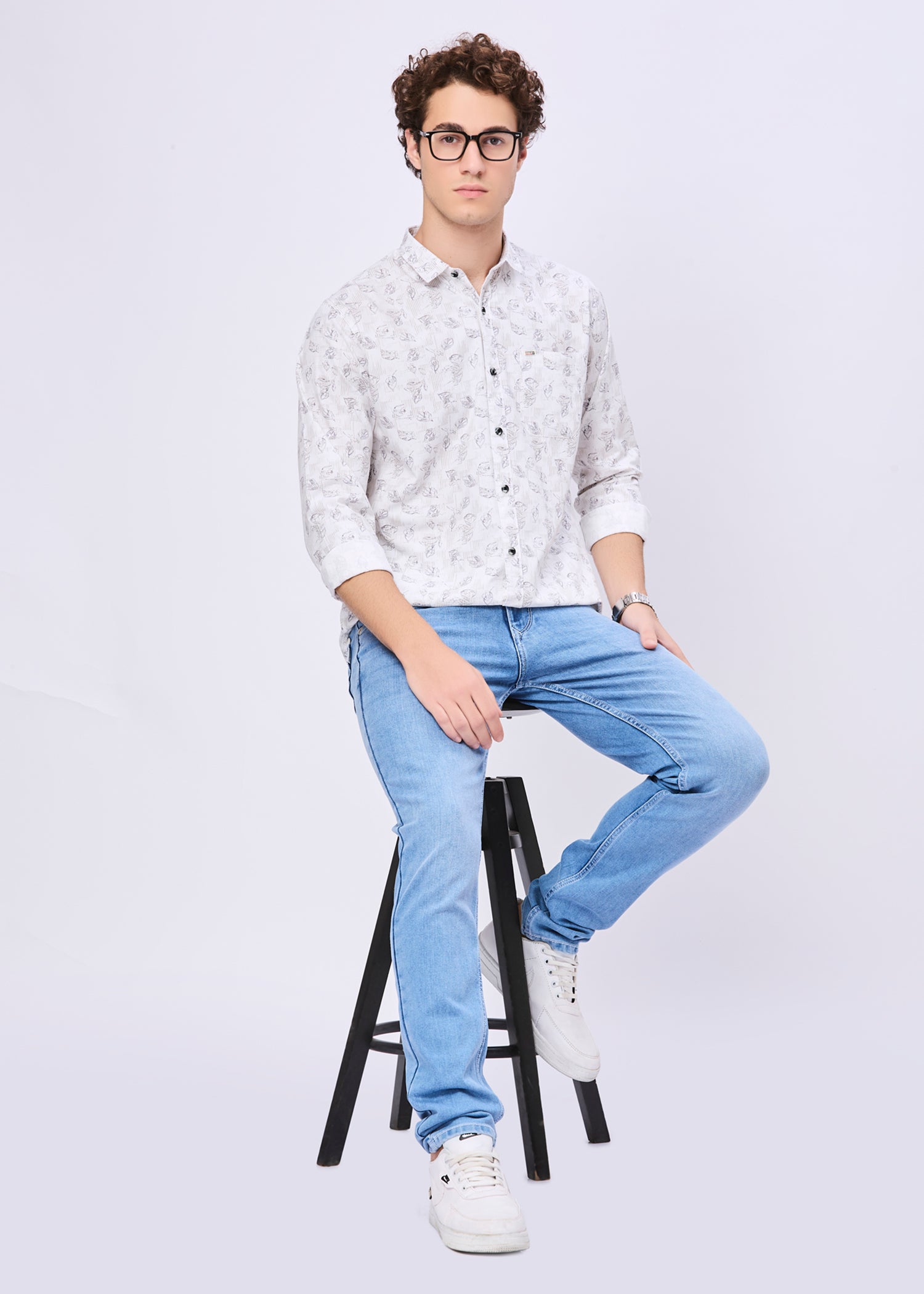 Herder Printed Casual Shirt