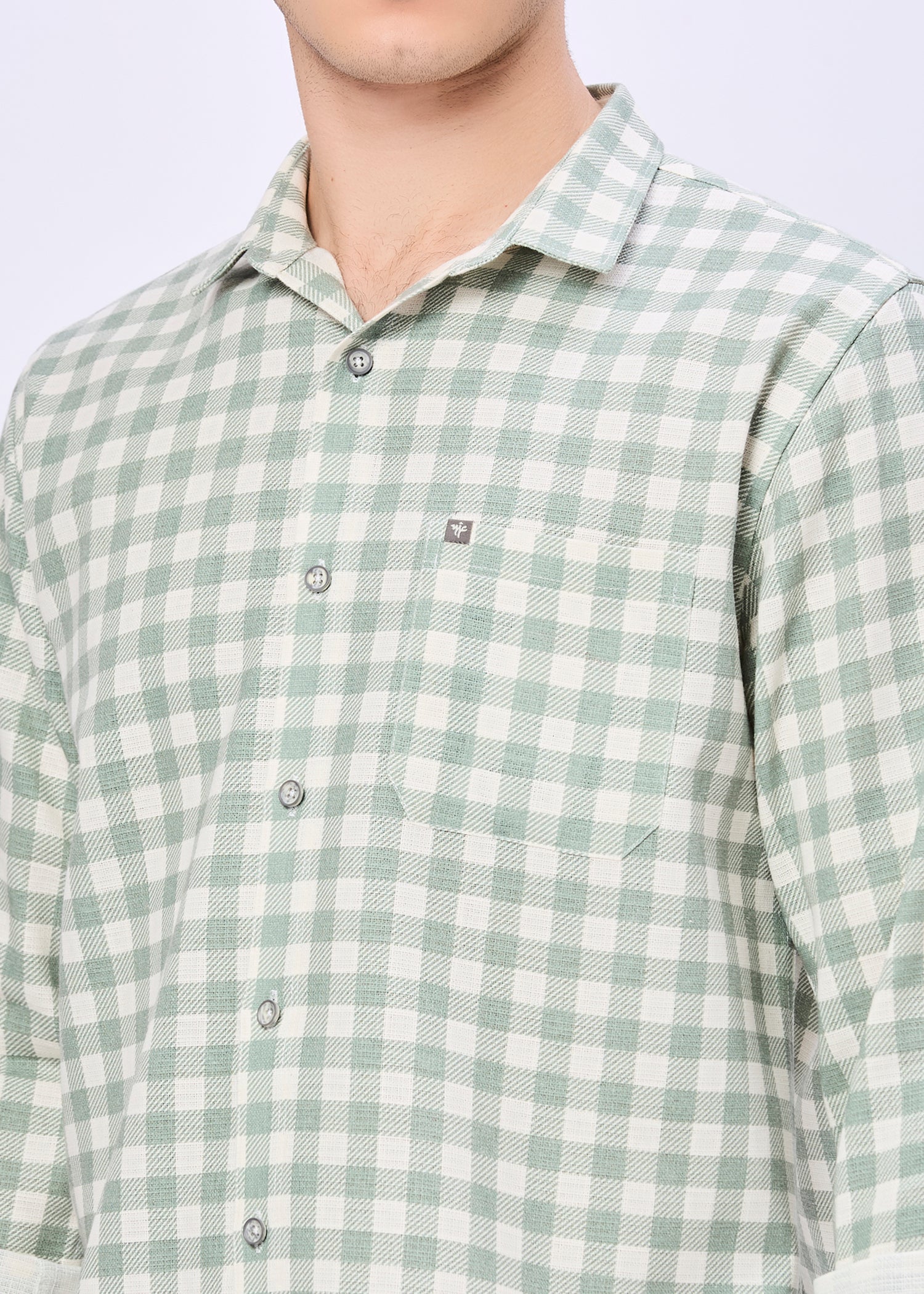 Masterclass Gingham Checked Casual Shirt