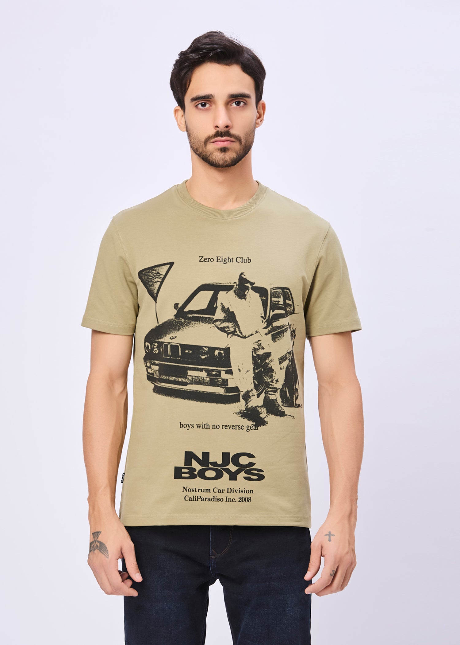 Ominous NJC Boys Graphic Print T-Shirt