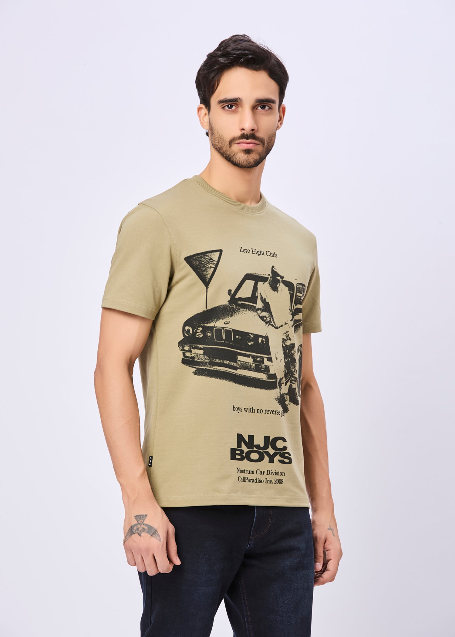 Ominous NJC Boys Graphic Print T-Shirt