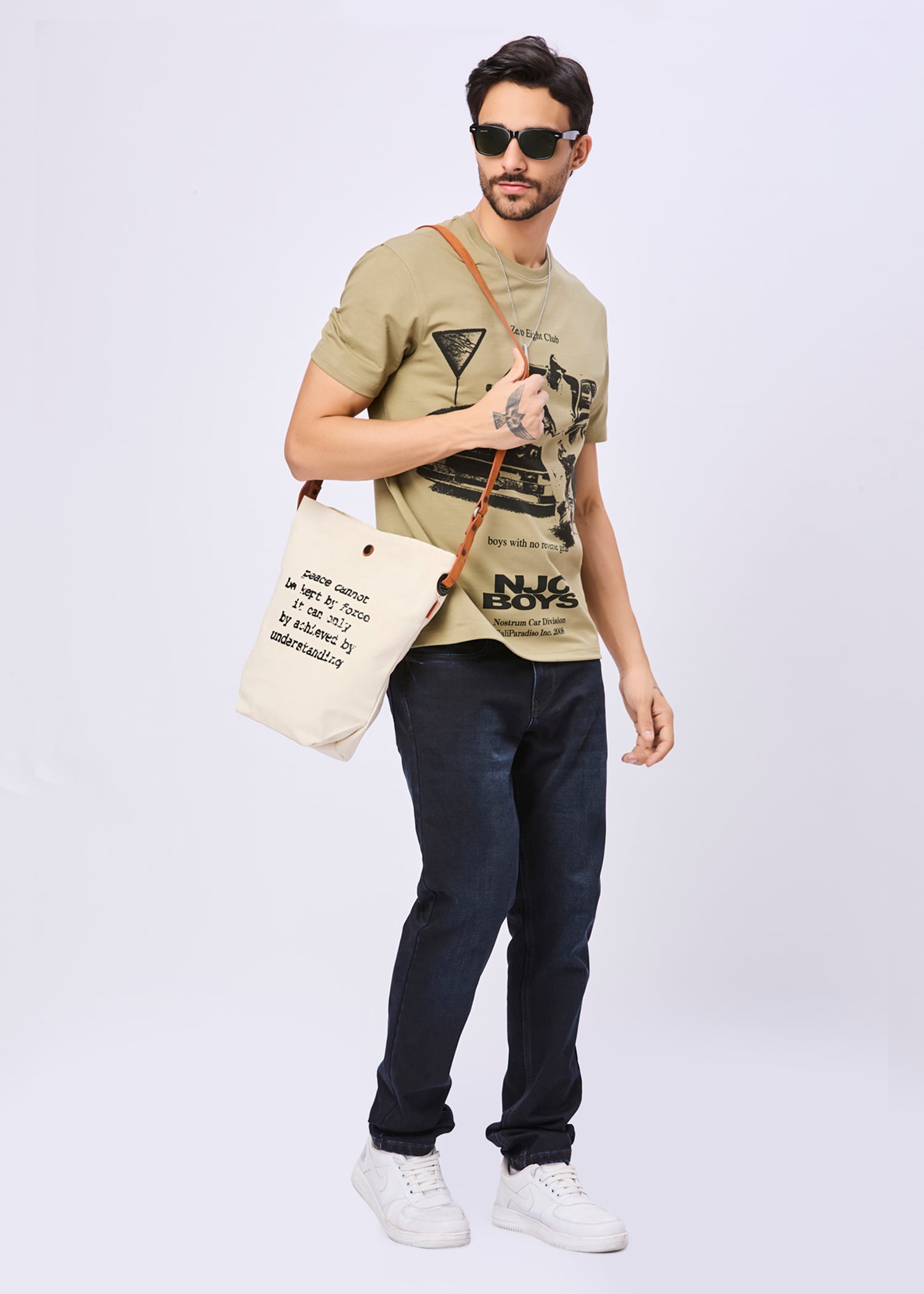 Ominous NJC Boys Graphic Print T-Shirt