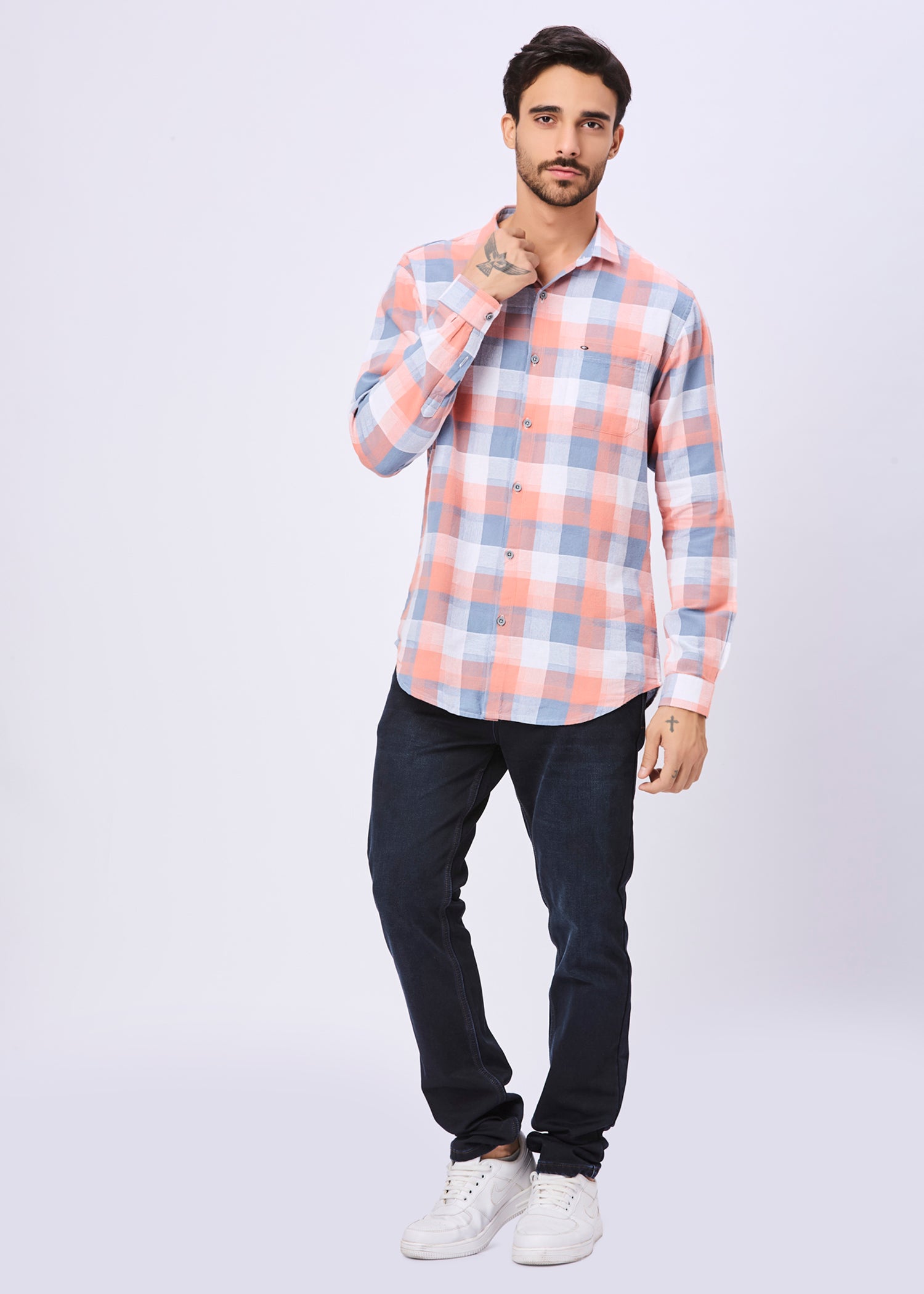 Halas Checked Full Sleeve Shirt