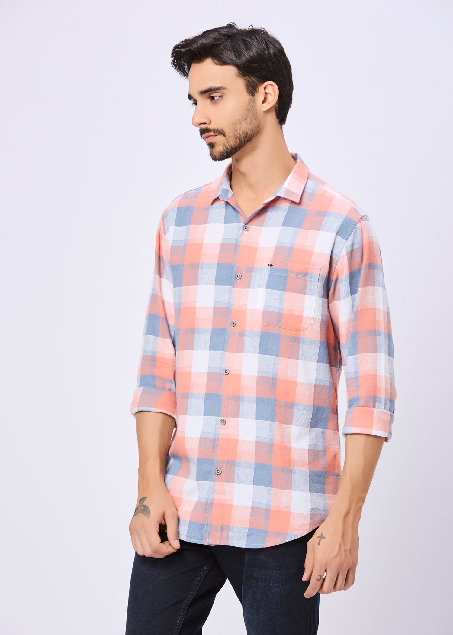 Halas Checked Full Sleeve Shirt