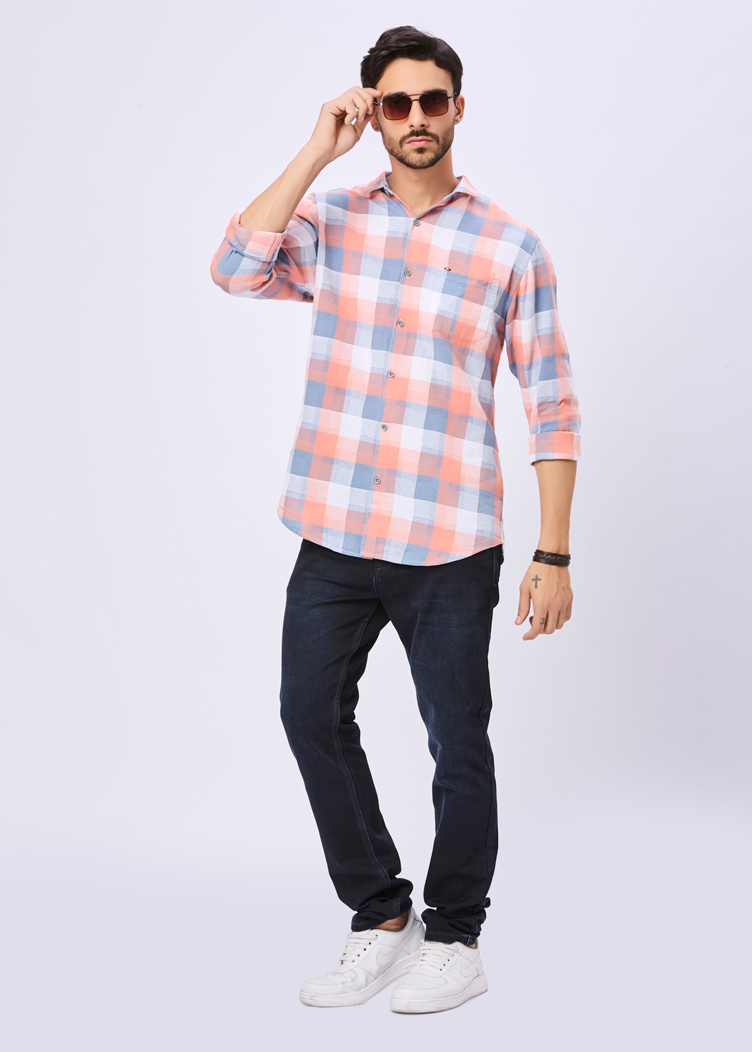 Halas Checked Full Sleeve Shirt