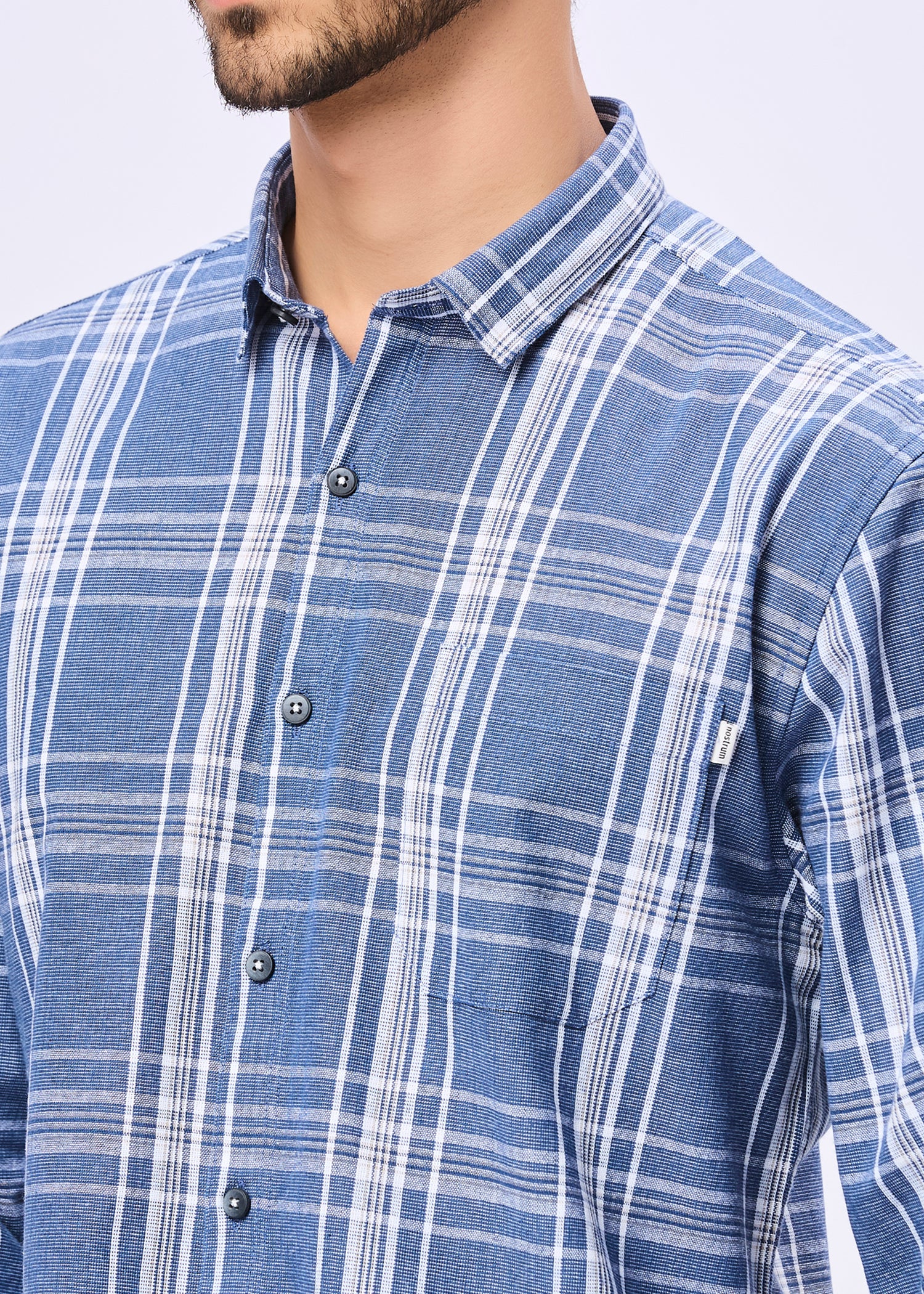 Chapman Windowpane Checked Casual Shirt