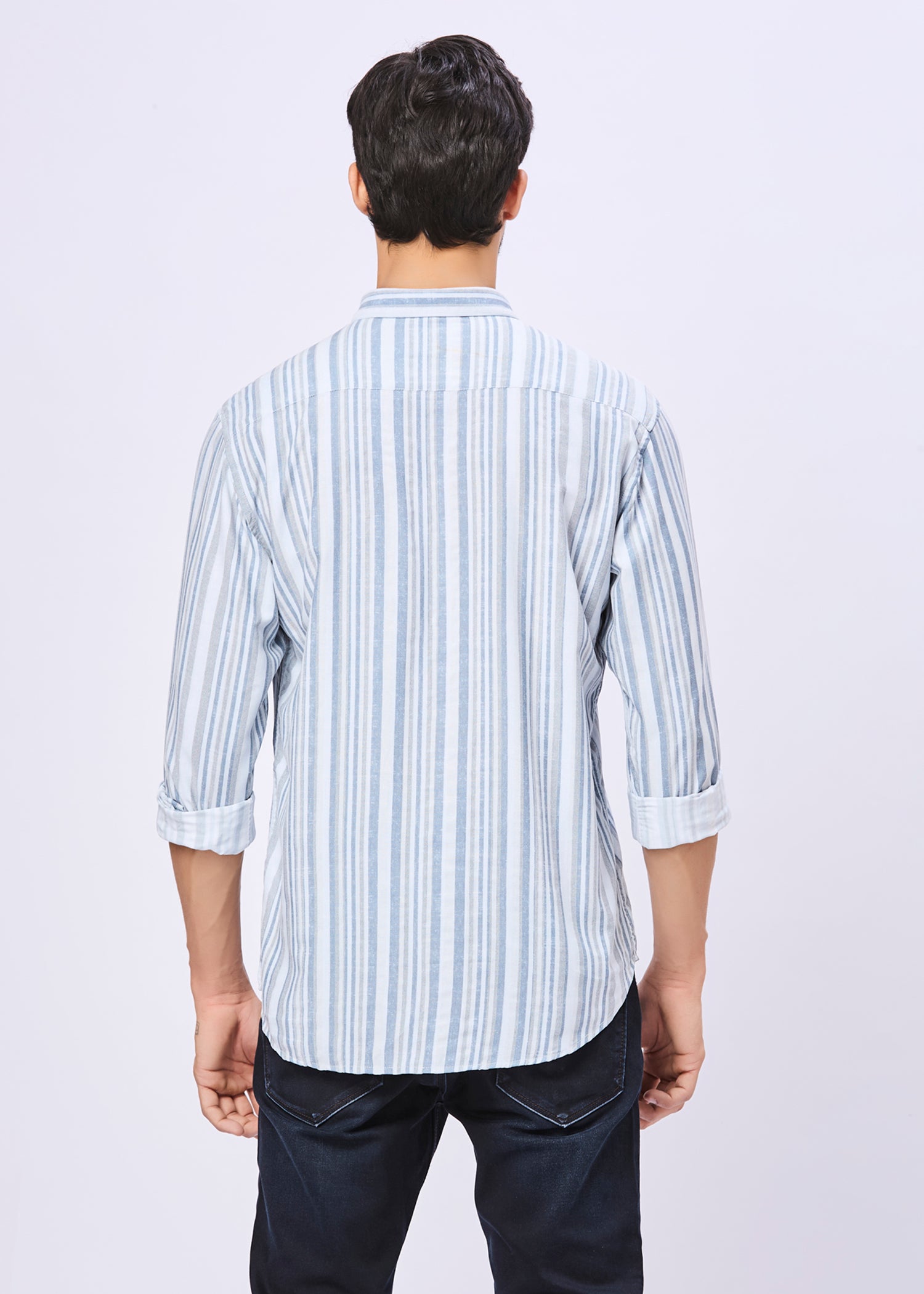Aprilia Striped Casual Shirt