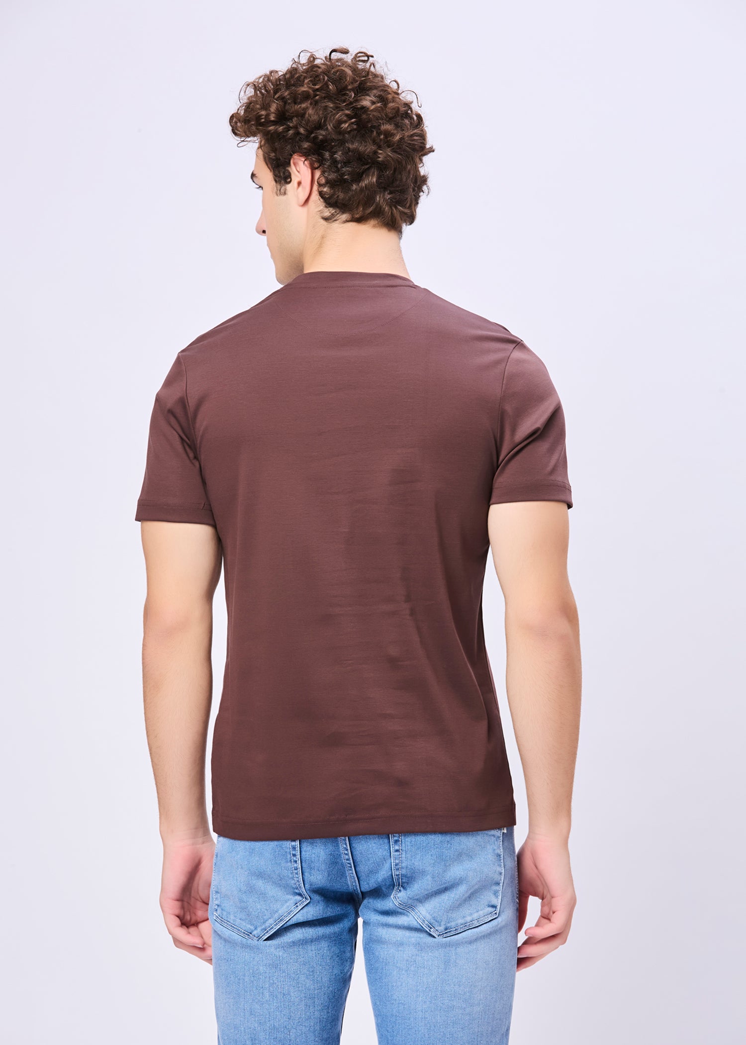 Mindgame Solid Casual T-Shirt