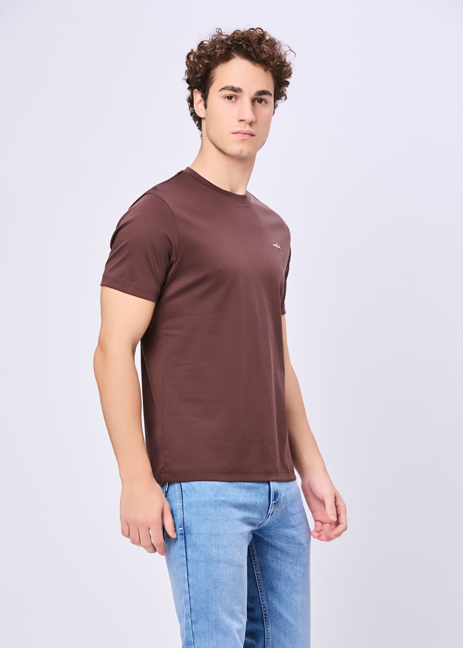 Mindgame Solid Casual T-Shirt