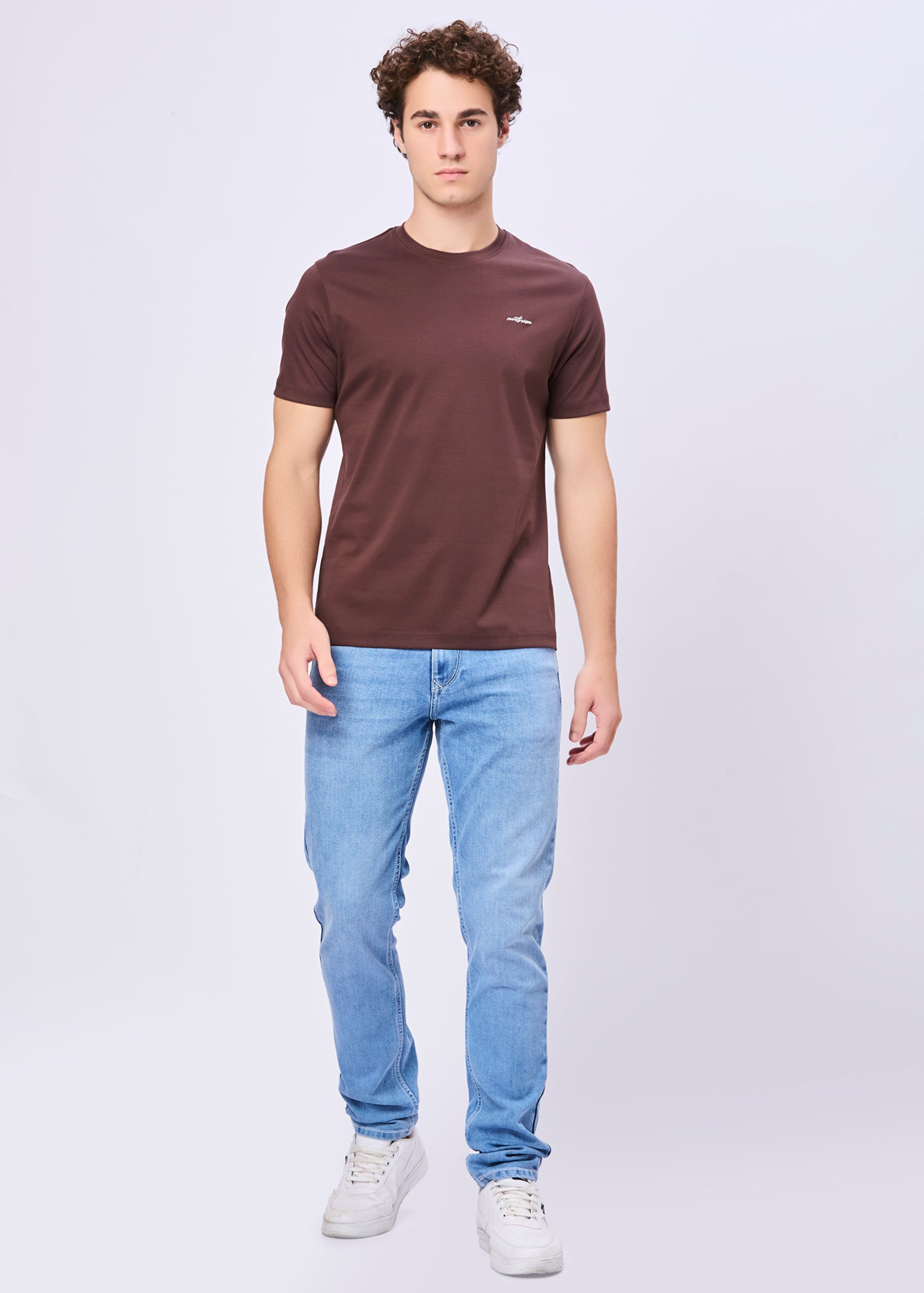 Mindgame Solid Casual T-Shirt