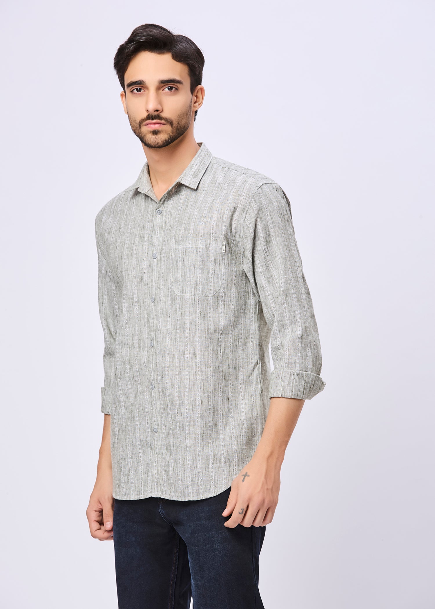 Connell Knitted Casual Shirt
