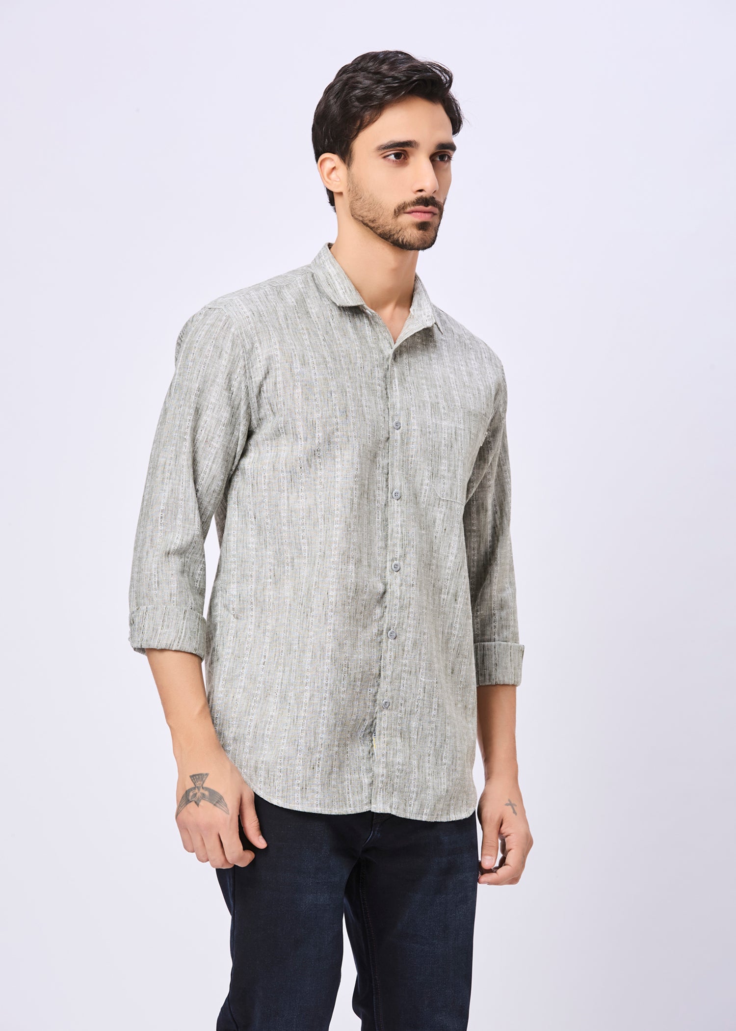 Connell Knitted Casual Shirt
