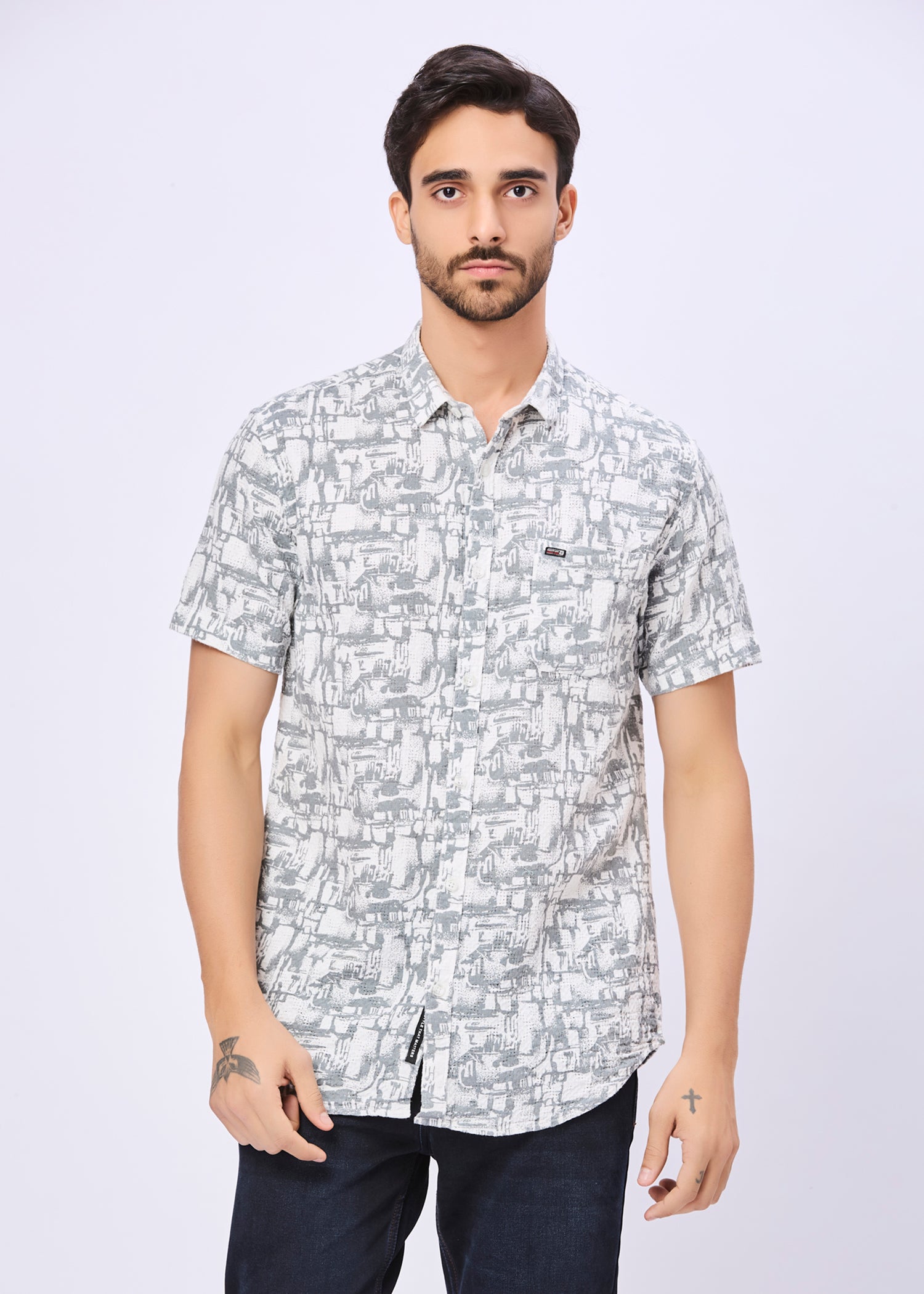 Doleman Printed Casual Shirt