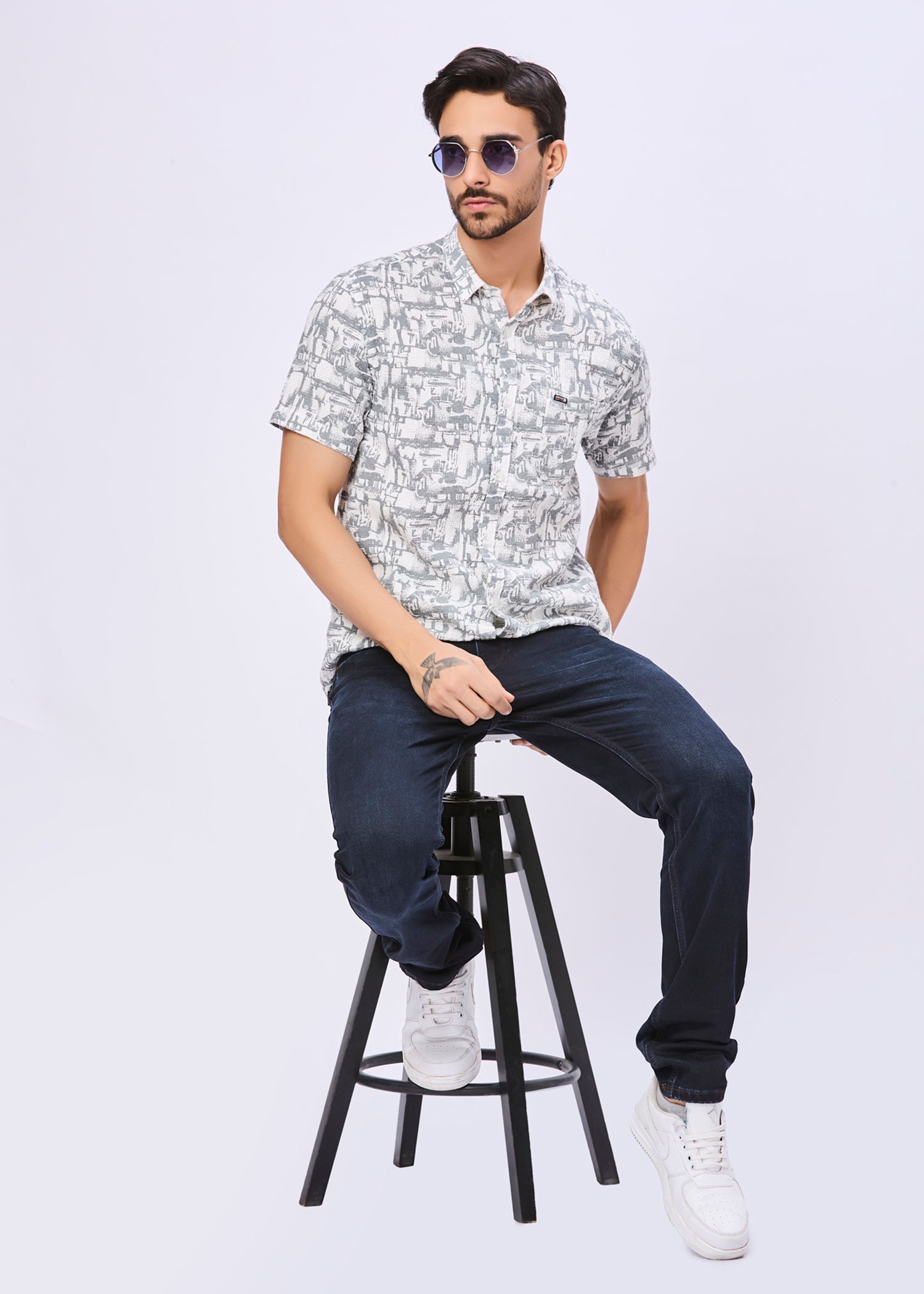 Doleman Printed Casual Shirt