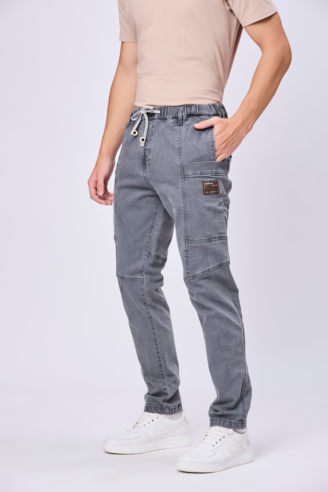 Qumper Denim Cargo Jeans