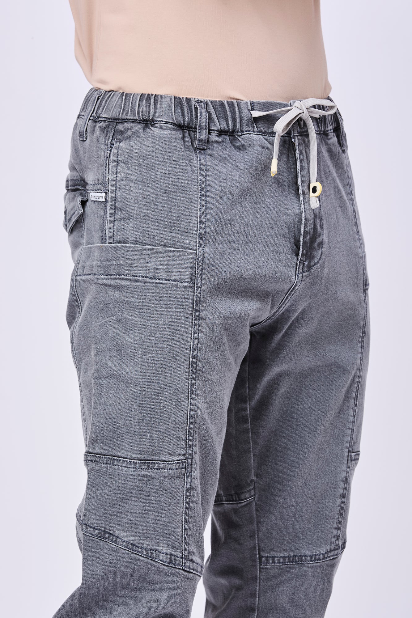 Qumper Denim Cargo Jeans