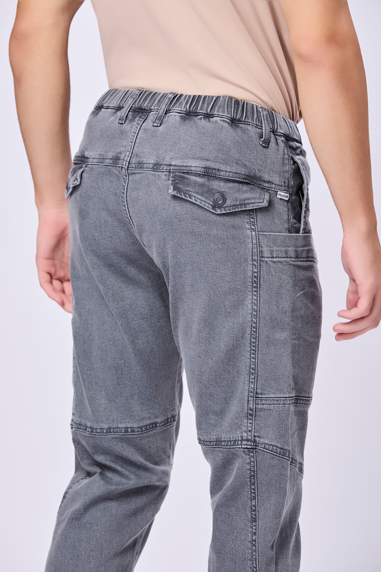 Qumper Denim Cargo Jeans