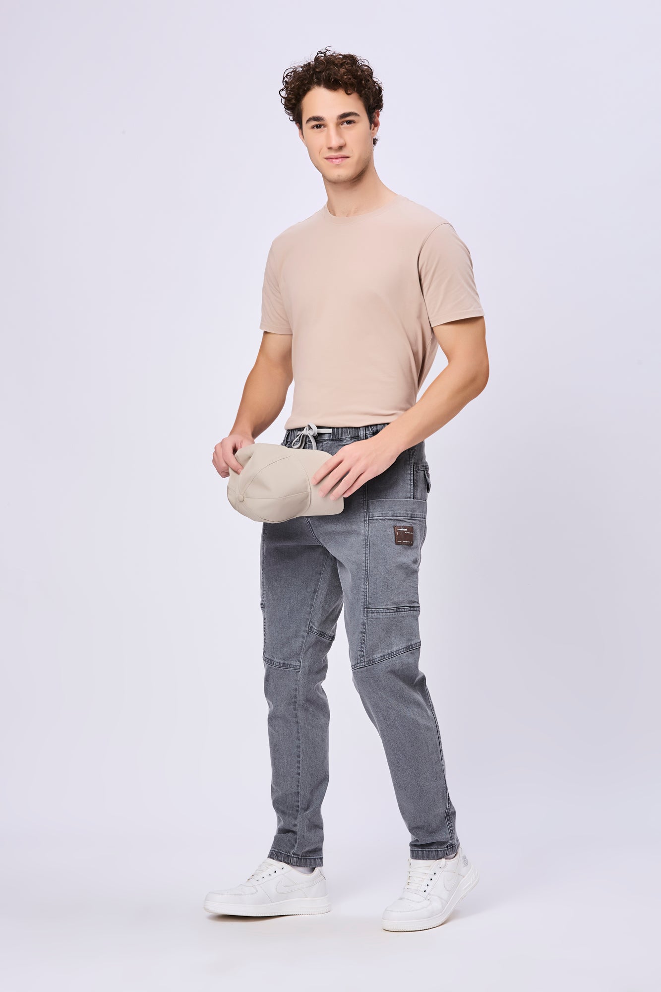 Qumper Denim Cargo Jeans