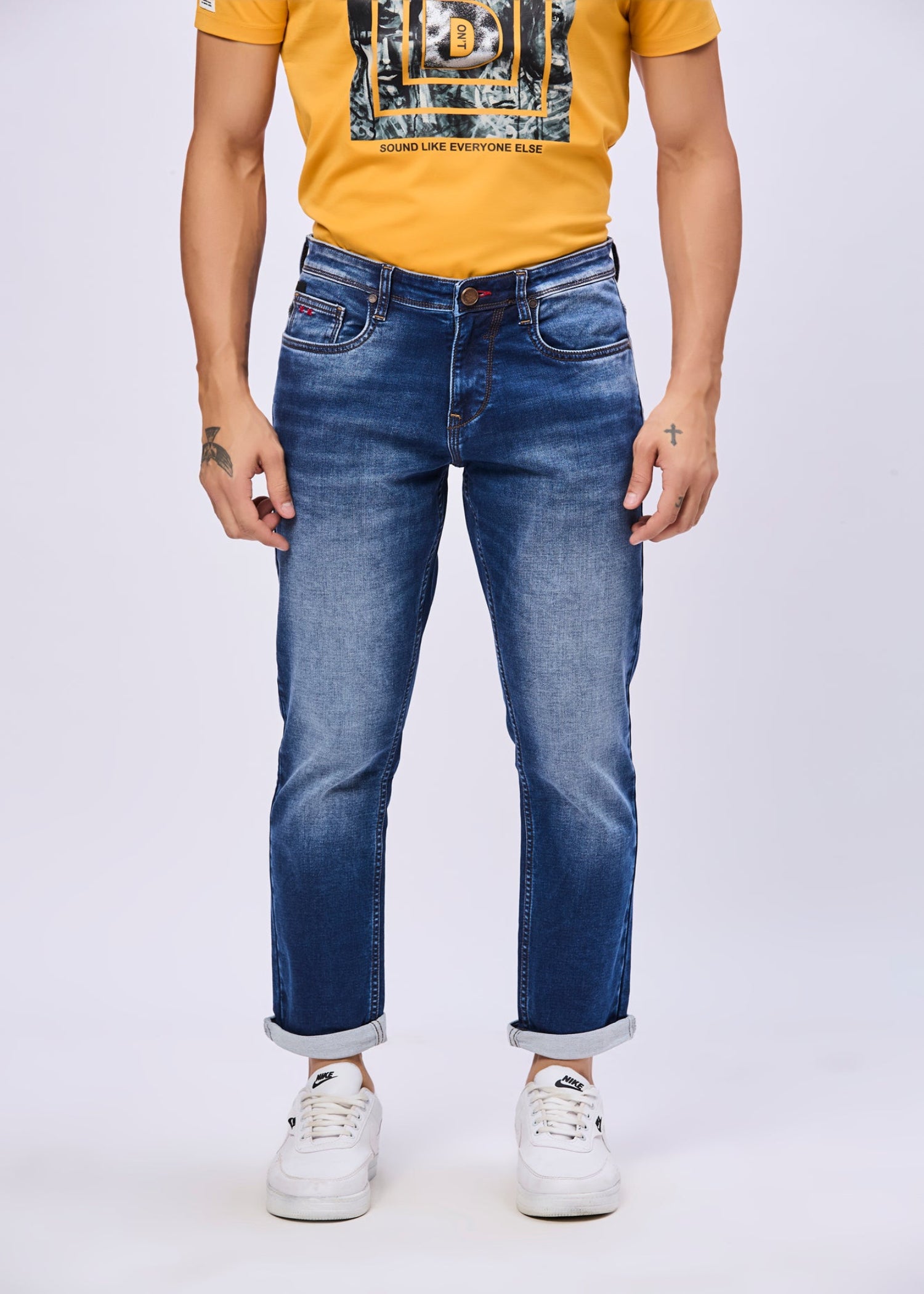 Bering Ankle Fit Denim Jeans