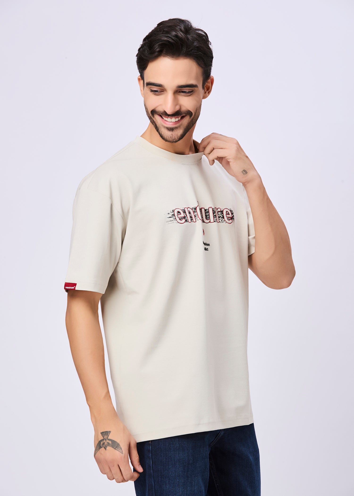 Replay Oversized Graphic T-Shirt