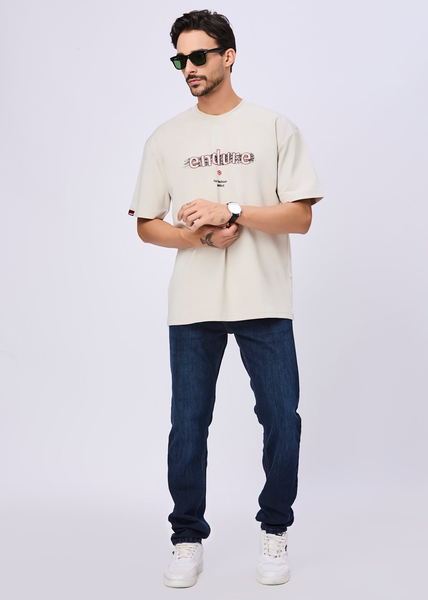 Replay Oversized Graphic T-Shirt