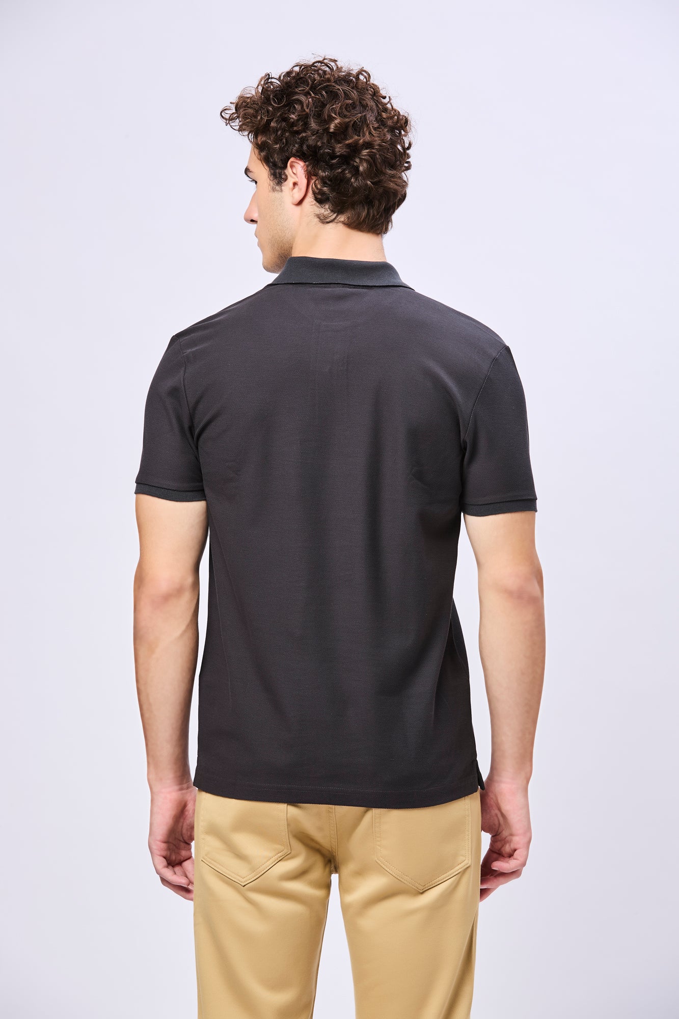 Frisson Solid Polo T-Shirt