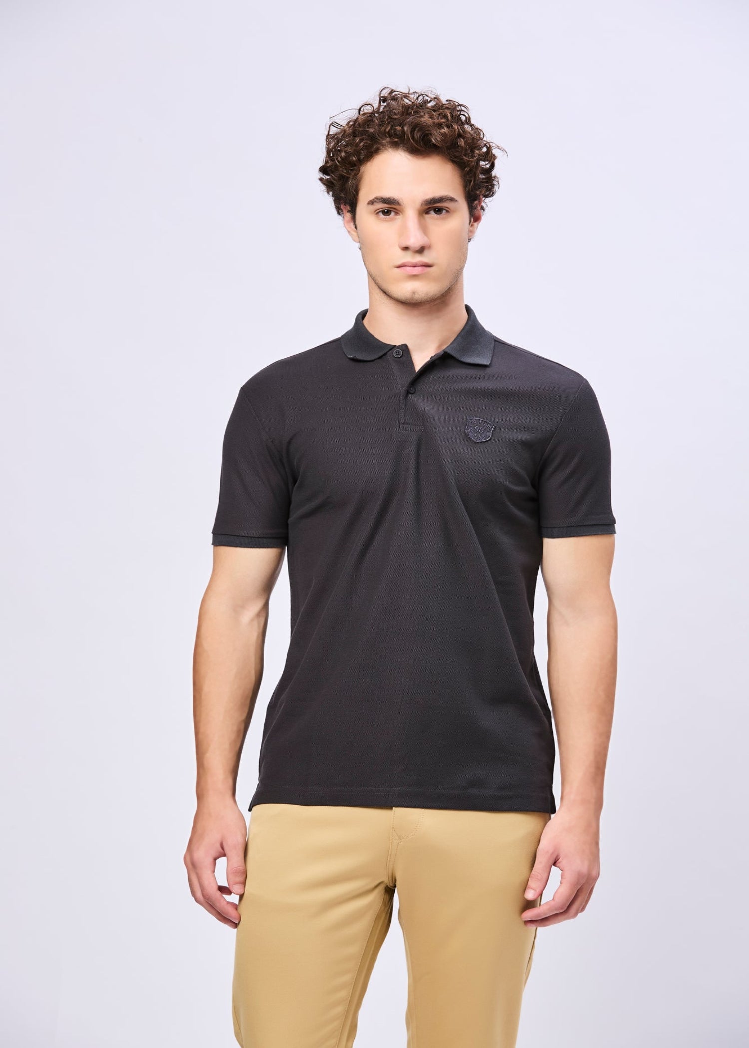 Frisson Solid Polo T-Shirt
