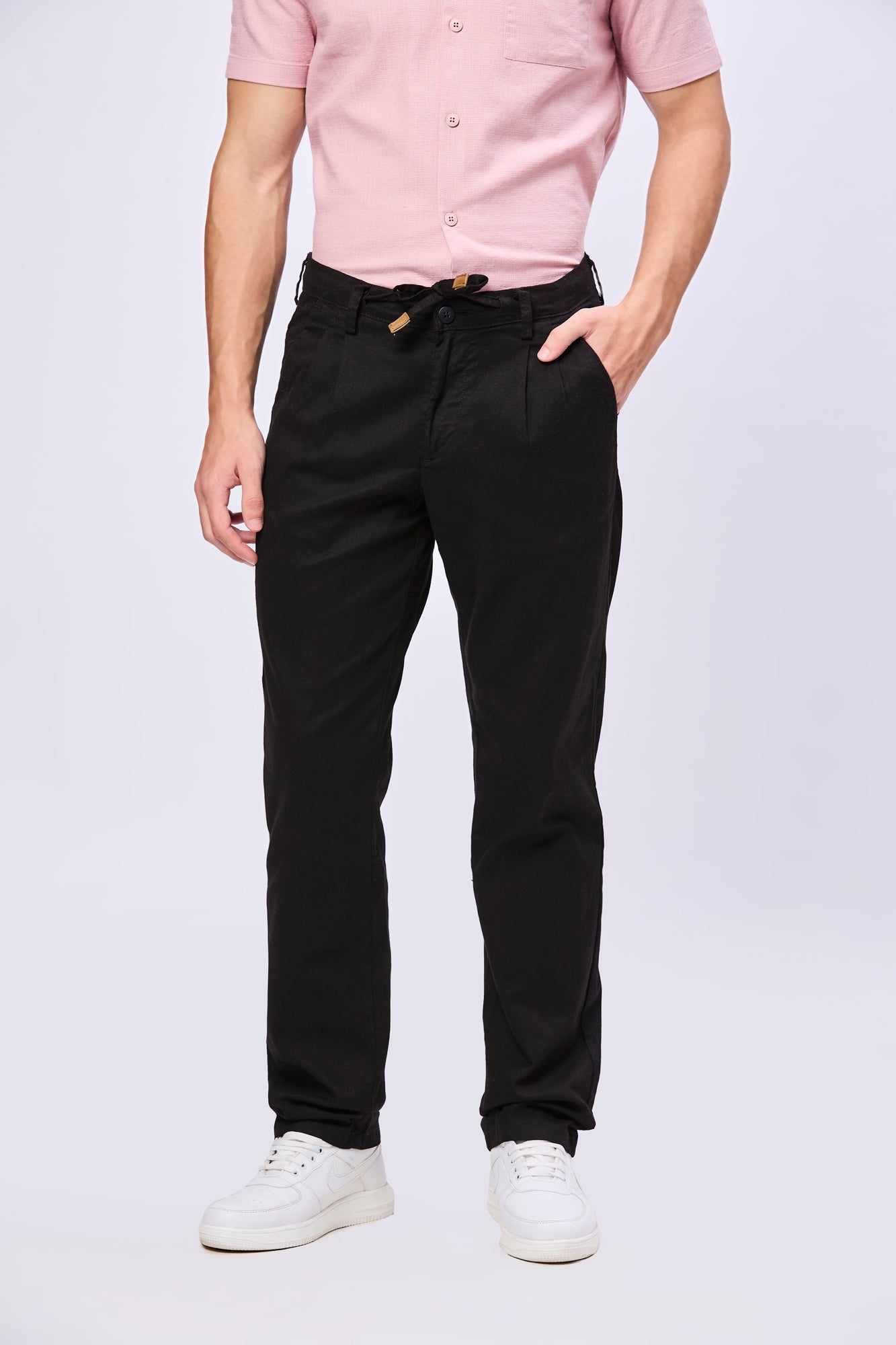 Kestrin Slim Fit Cotton Lower For Men