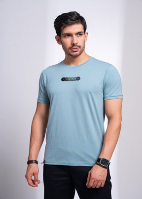 Printed Round Neck T-Shirt | Summer Casual Wear