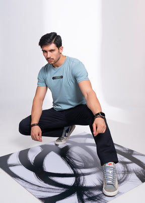 Printed Round Neck T-Shirt | Summer Casual Wear