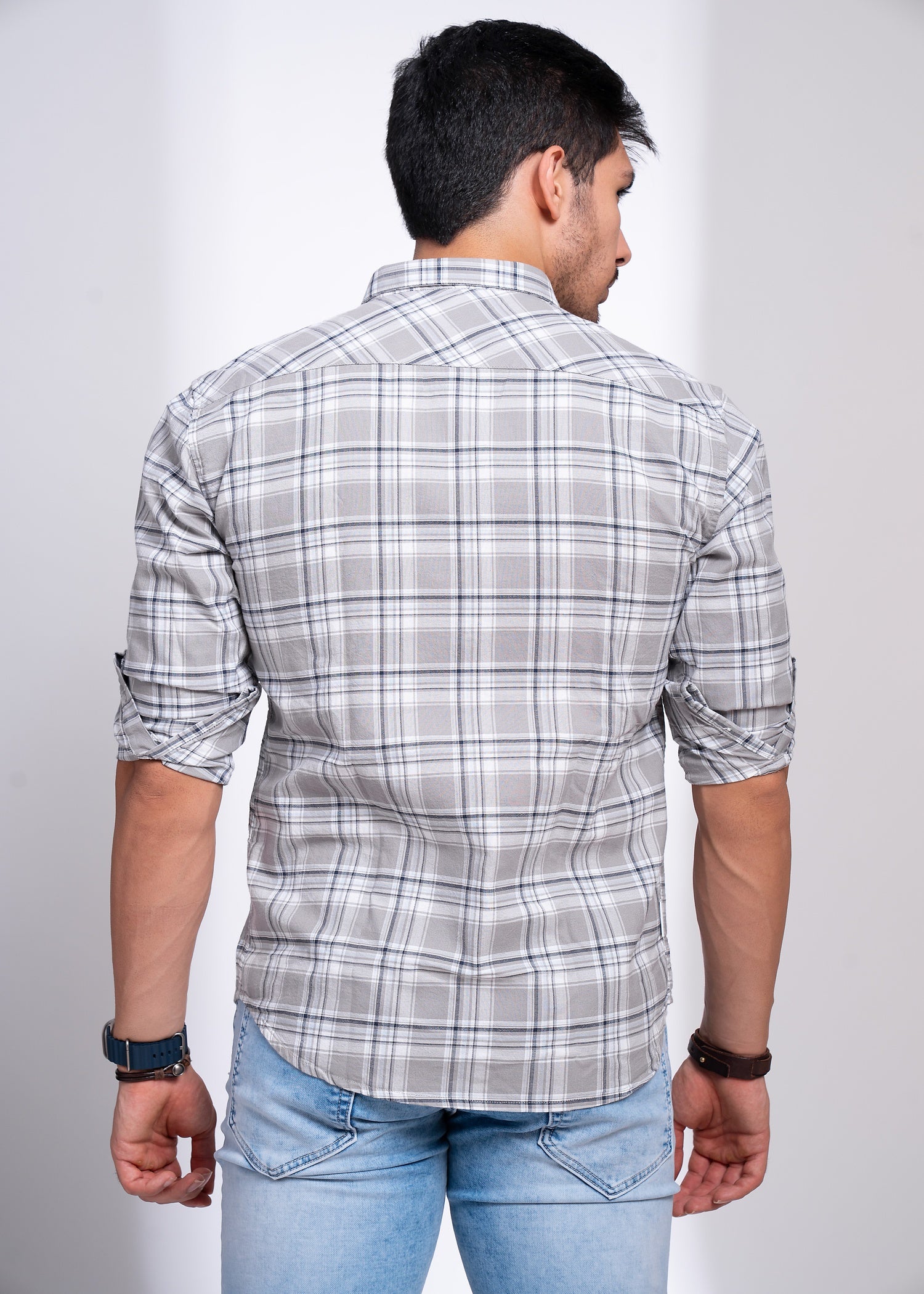 Classic Check Shirt for Men | Versatile Casual Wear