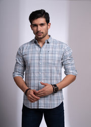 Classic Check Shirt for Men | Versatile Casual Wear